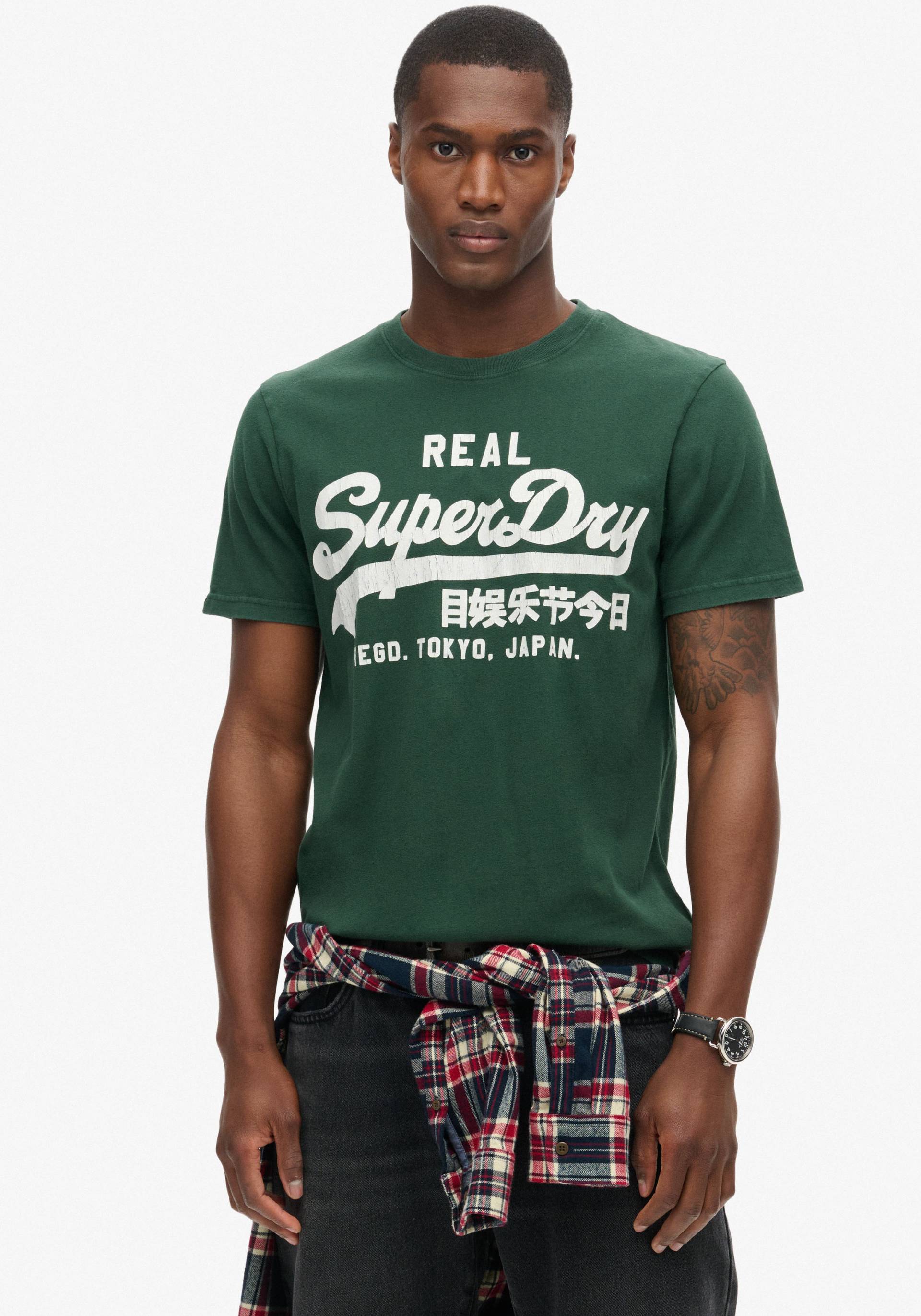 Superdry Rundhalsshirt »CLASSIC VL GRAPHIC T SHIRT« von Superdry