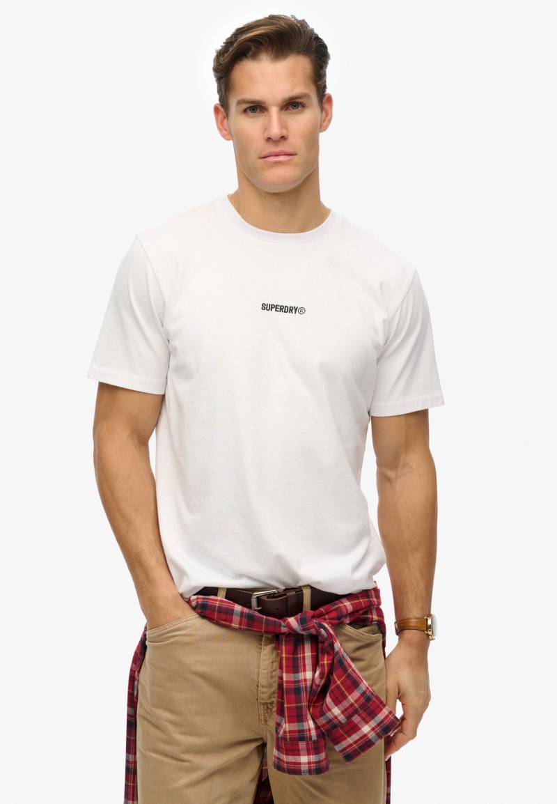 Superdry Rundhalsshirt »MICRO LOGO T SHIRT« von Superdry