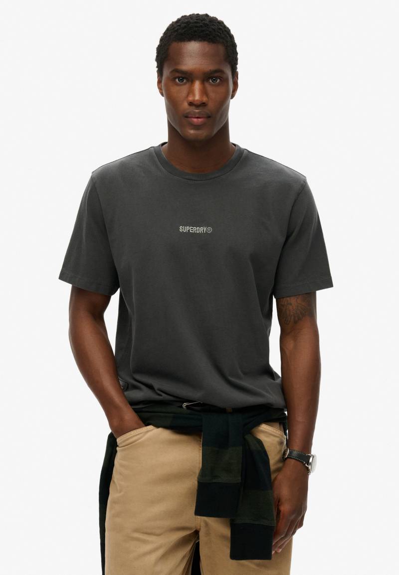 Superdry Rundhalsshirt »MICRO LOGO T SHIRT« von Superdry