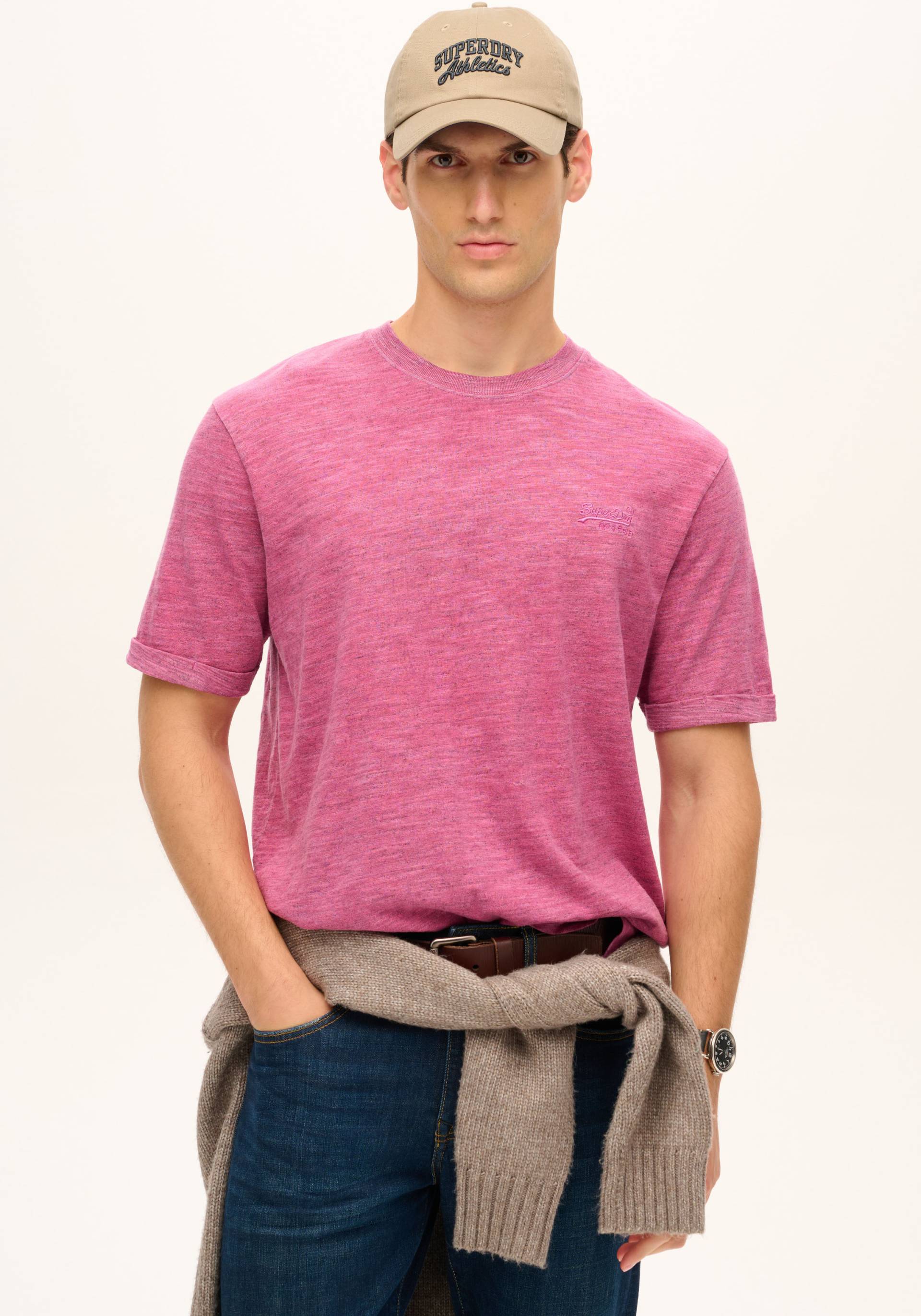Superdry Rundhalsshirt »OD SLUB MARL T SHIRT« Superdry Rundhalsshirt »OD SLUB MARL T SHIRT« von Superdry