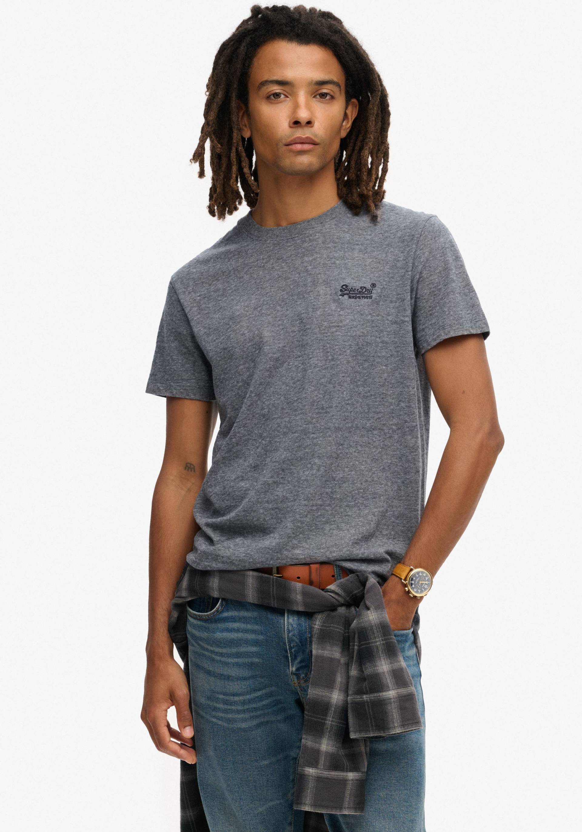 Superdry Rundhalsshirt »Organic Cotton Essential Logo T-Shirt« von Superdry