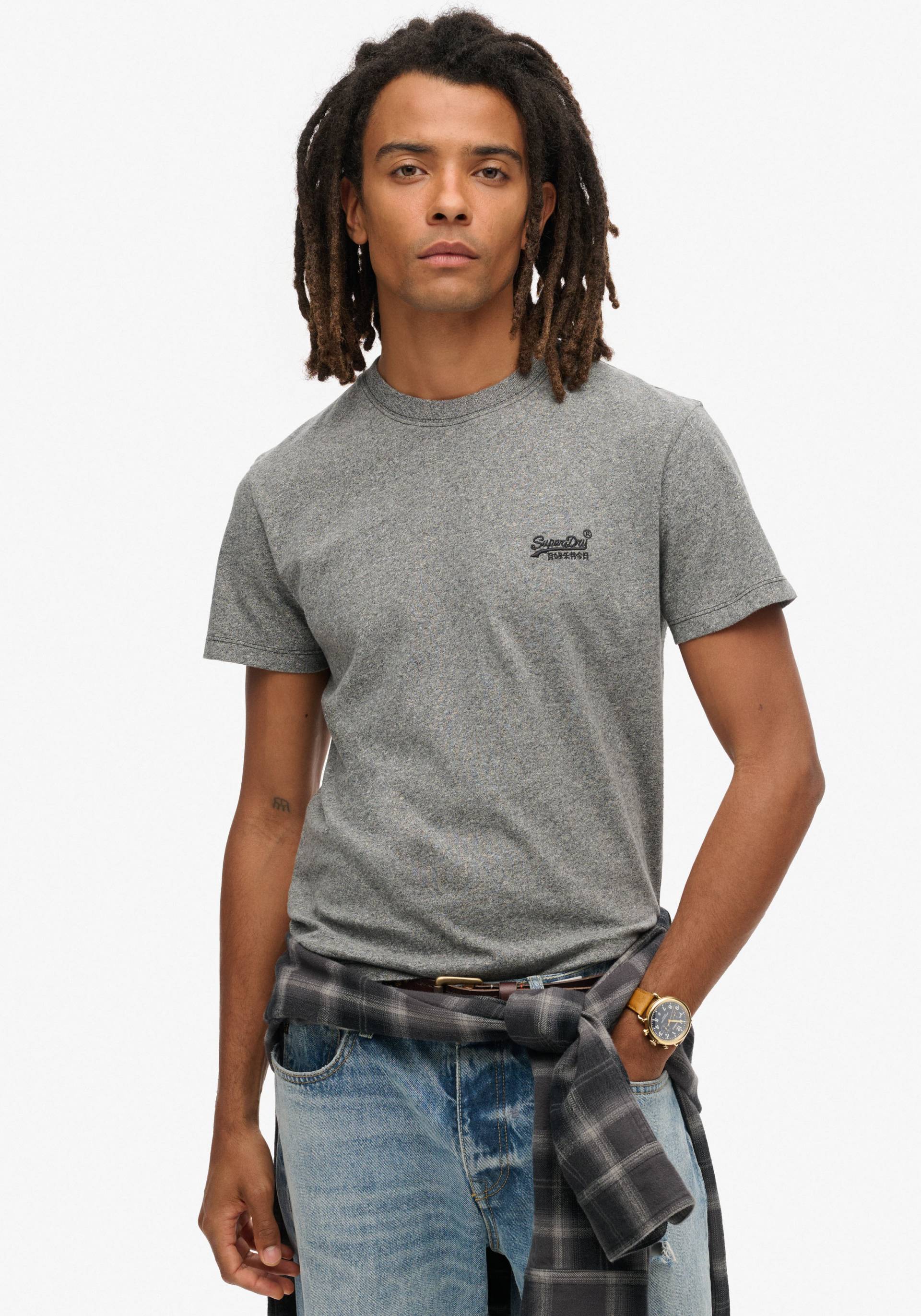 Superdry Rundhalsshirt »Organic Cotton Essential Logo T-Shirt« von Superdry