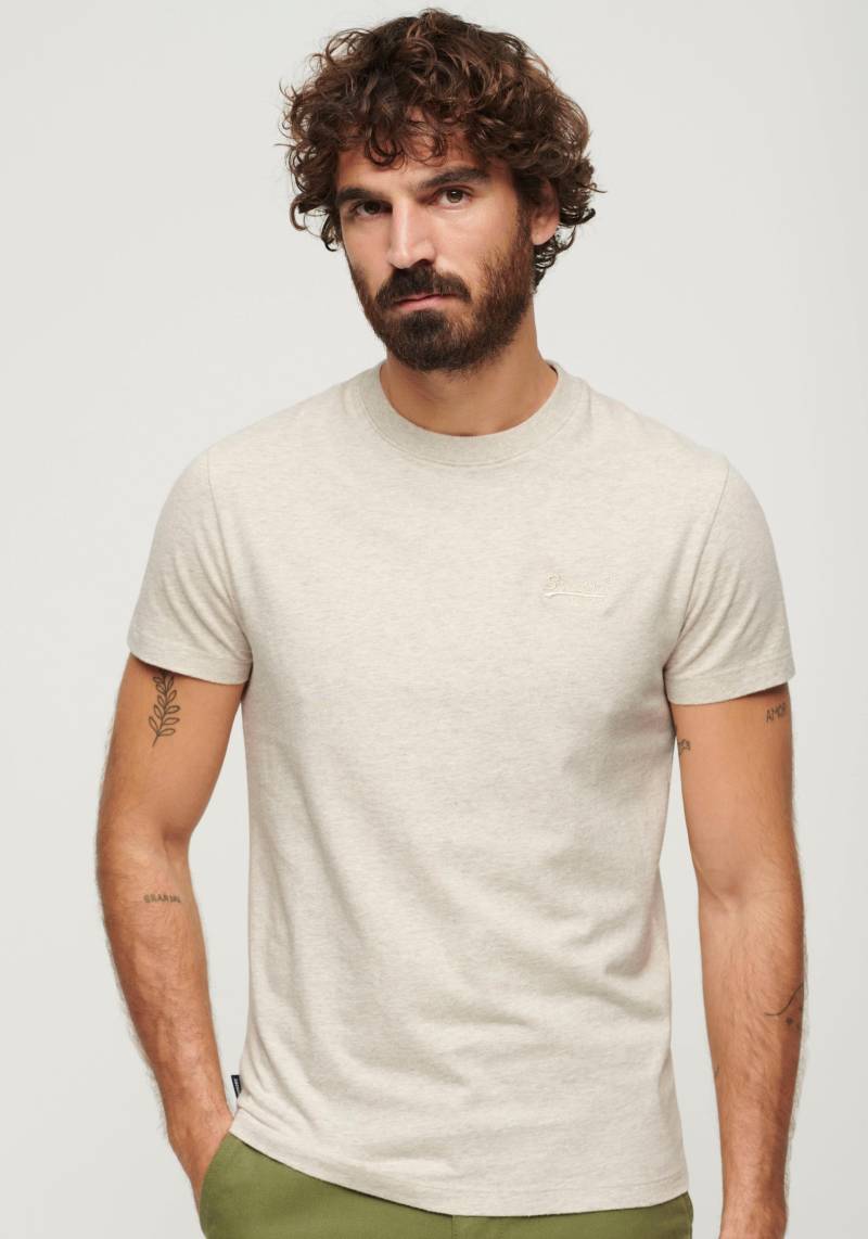 Superdry Rundhalsshirt »Organic Cotton Essential Logo T-Shirt« von Superdry