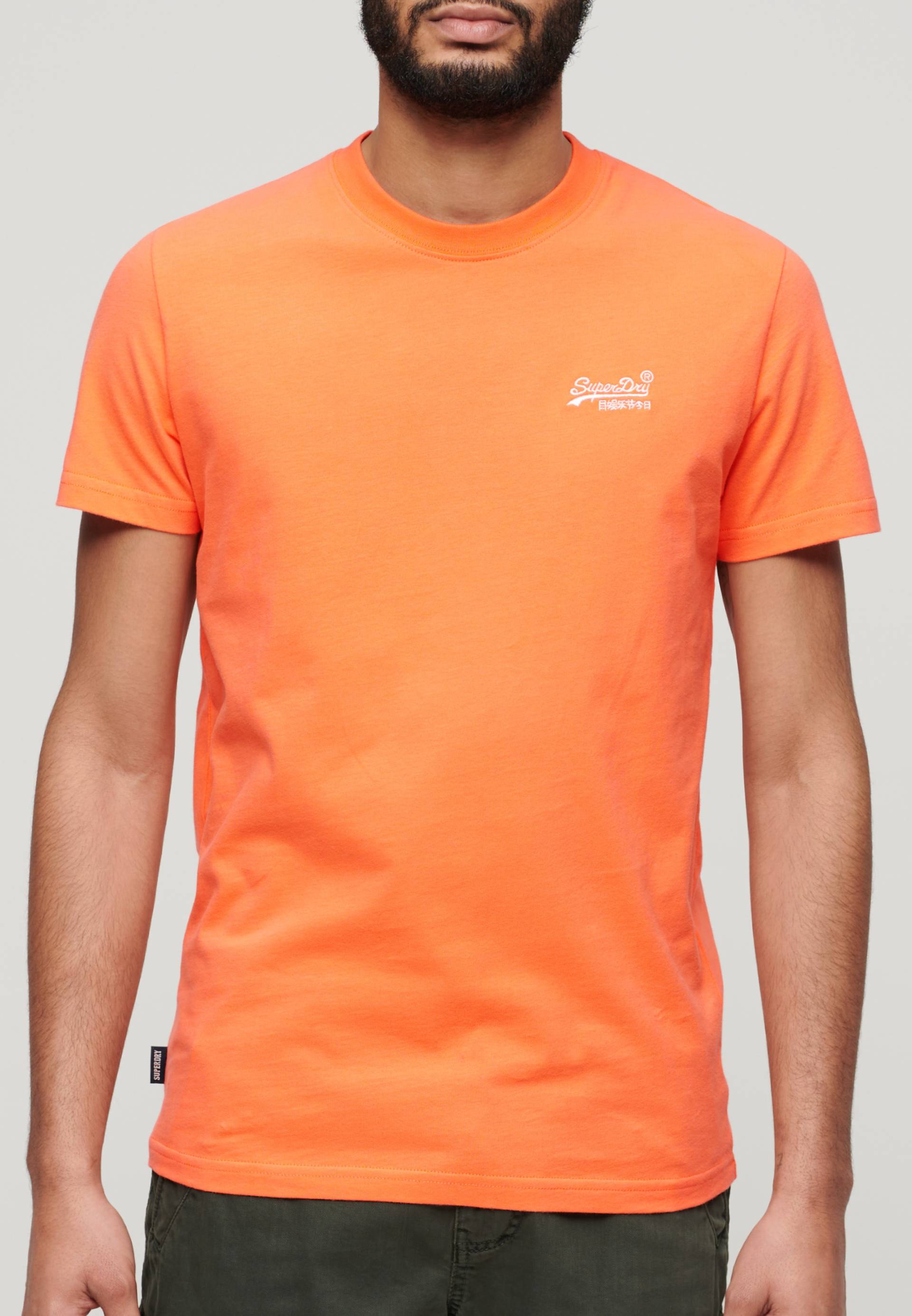 Superdry Rundhalsshirt »Organic Cotton Essential Logo T-Shirt« von Superdry