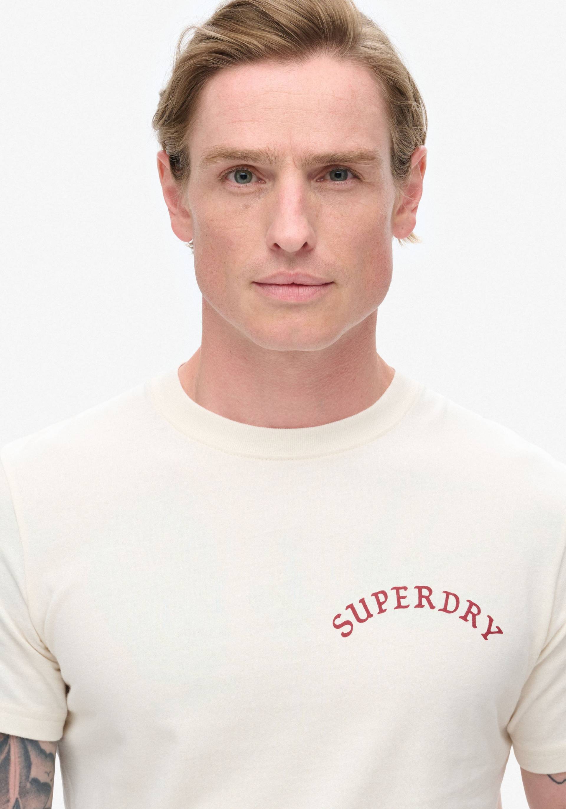 Superdry Rundhalsshirt »TATTOO GRAPHIC T SHIRT« Superdry Rundhalsshirt »TATTOO GRAPHIC T SHIRT« von Superdry