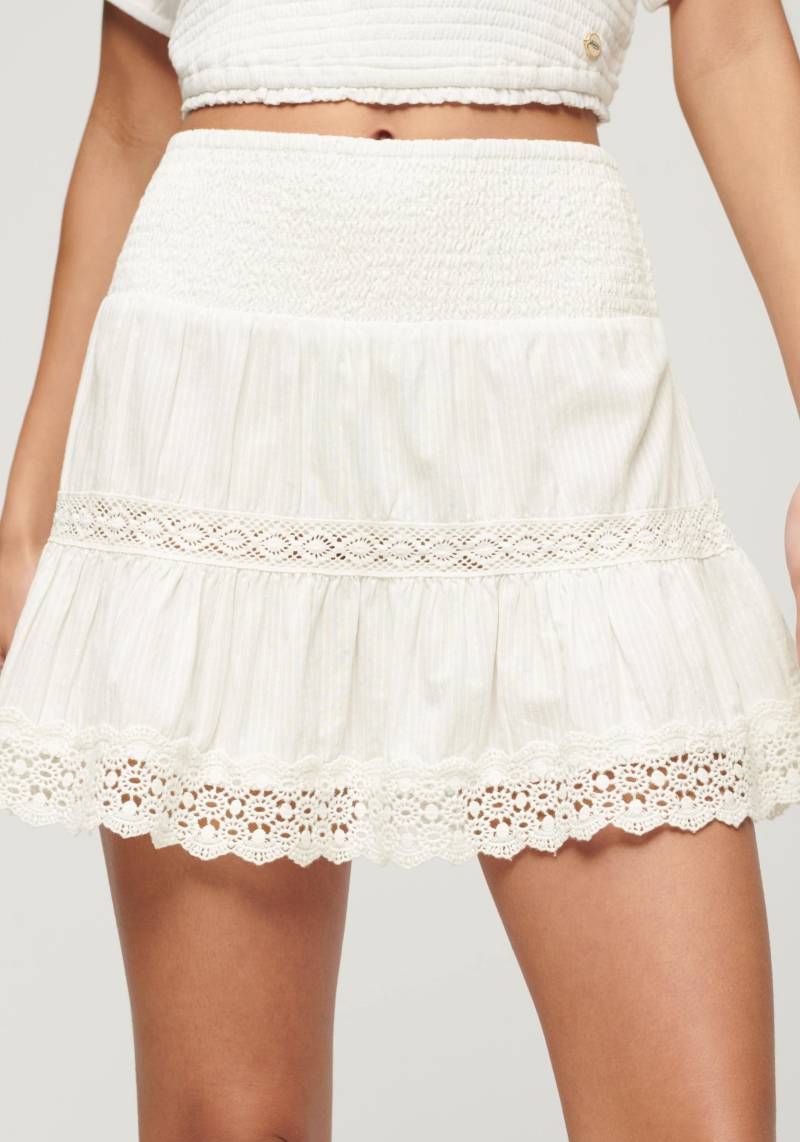 Superdry Sommerrock »IBIZA LACE MIX MINI SKIRT« von Superdry