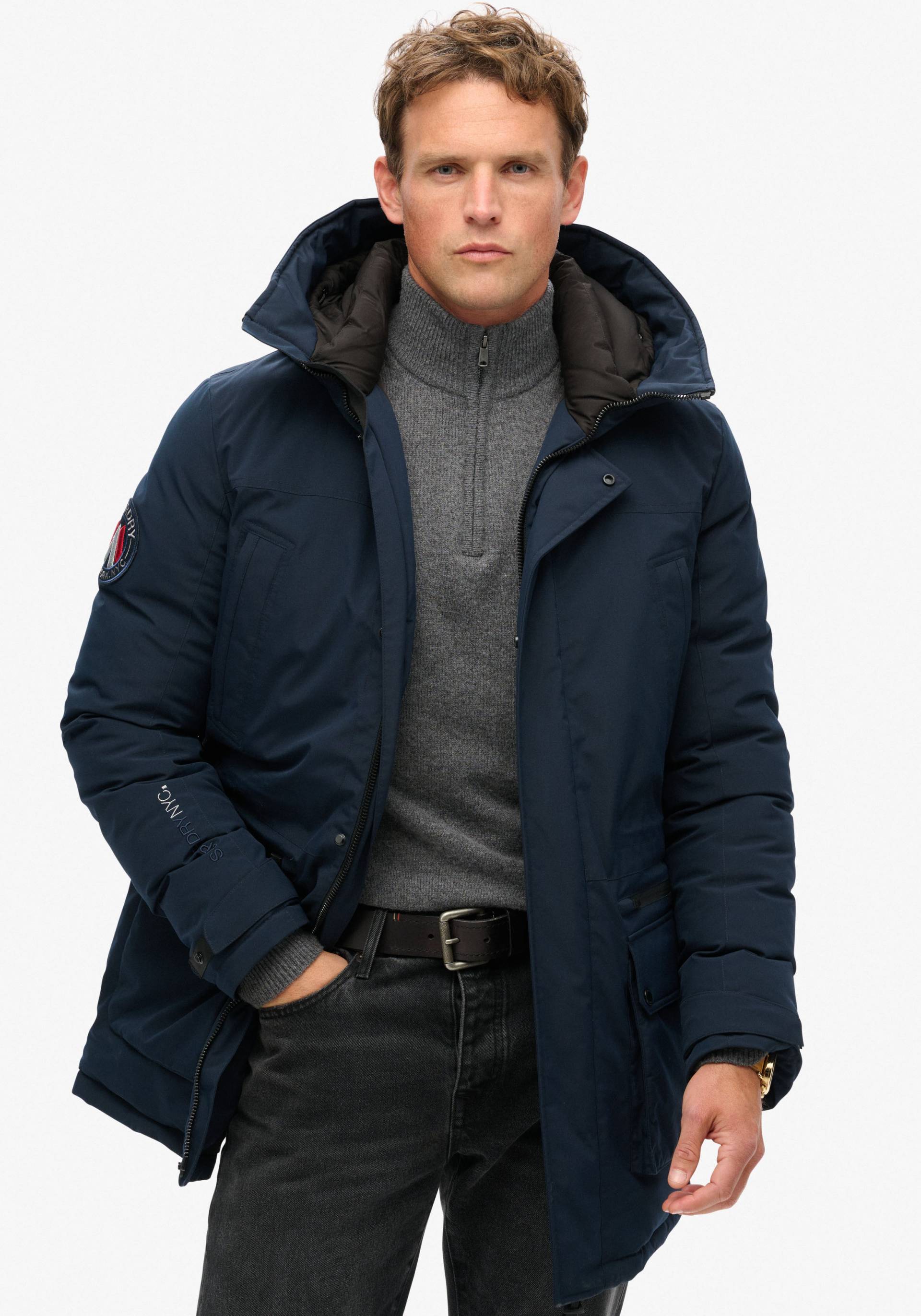 Superdry Steppjacke »City Padded Parka Jacket«, mit Kapuze von Superdry