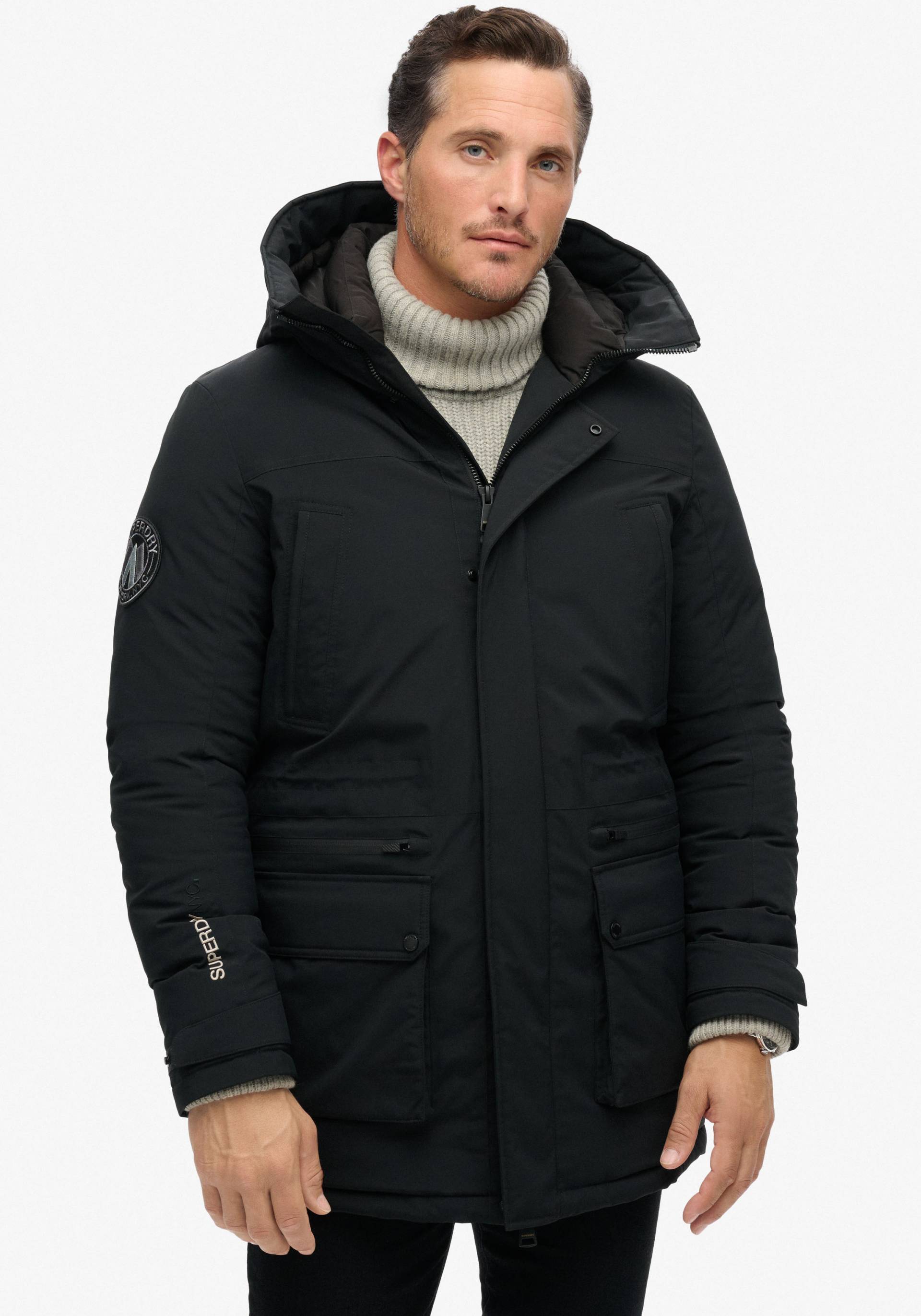 Superdry Steppjacke »City Padded Parka Jacket«, mit Kapuze Superdry Steppjacke »City Padded Parka Jacket«, mit Kapuze von Superdry