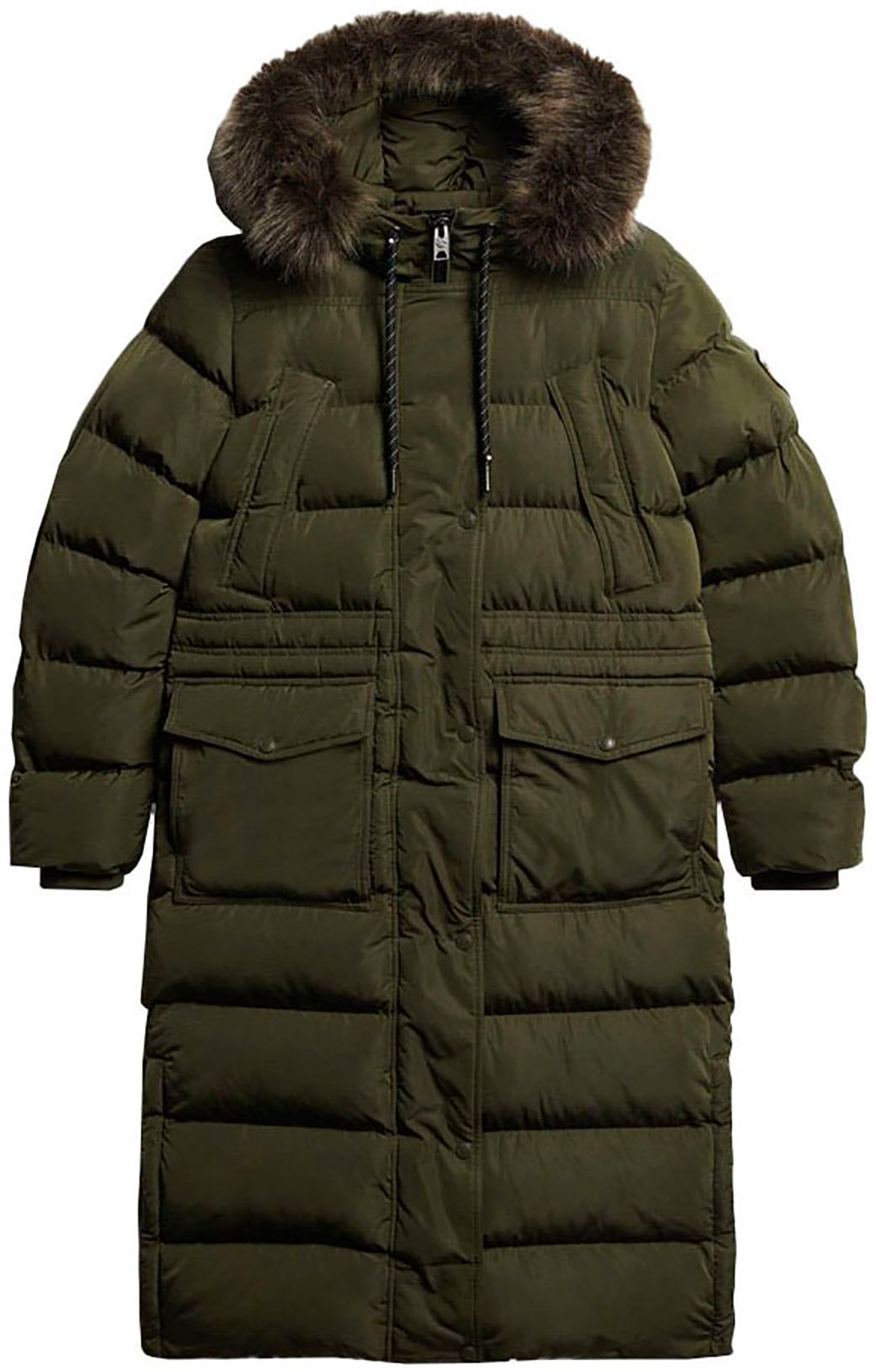 Superdry Steppjacke »Everest Faux Fur Longline Jkt« Superdry Steppjacke »Everest Faux Fur Longline Jkt« von Superdry