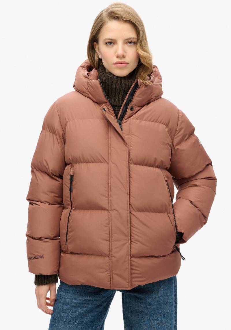 Superdry Steppjacke »HOODED 5 BAFFLE SPORTS PUFFER«, mit Kapuze von Superdry