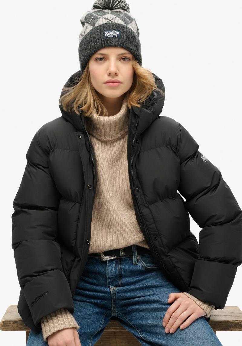 Superdry Steppjacke »HOODED 5 BAFFLE SPORTS PUFFER«, mit Kapuze von Superdry