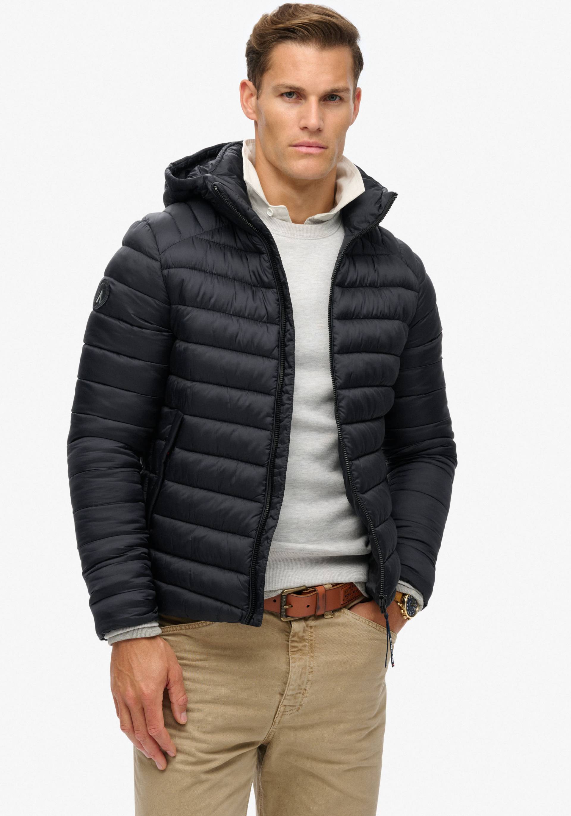 Superdry Steppjacke »HOODED FUJI SPORT PADDED JKT«, mit Kapuze von Superdry