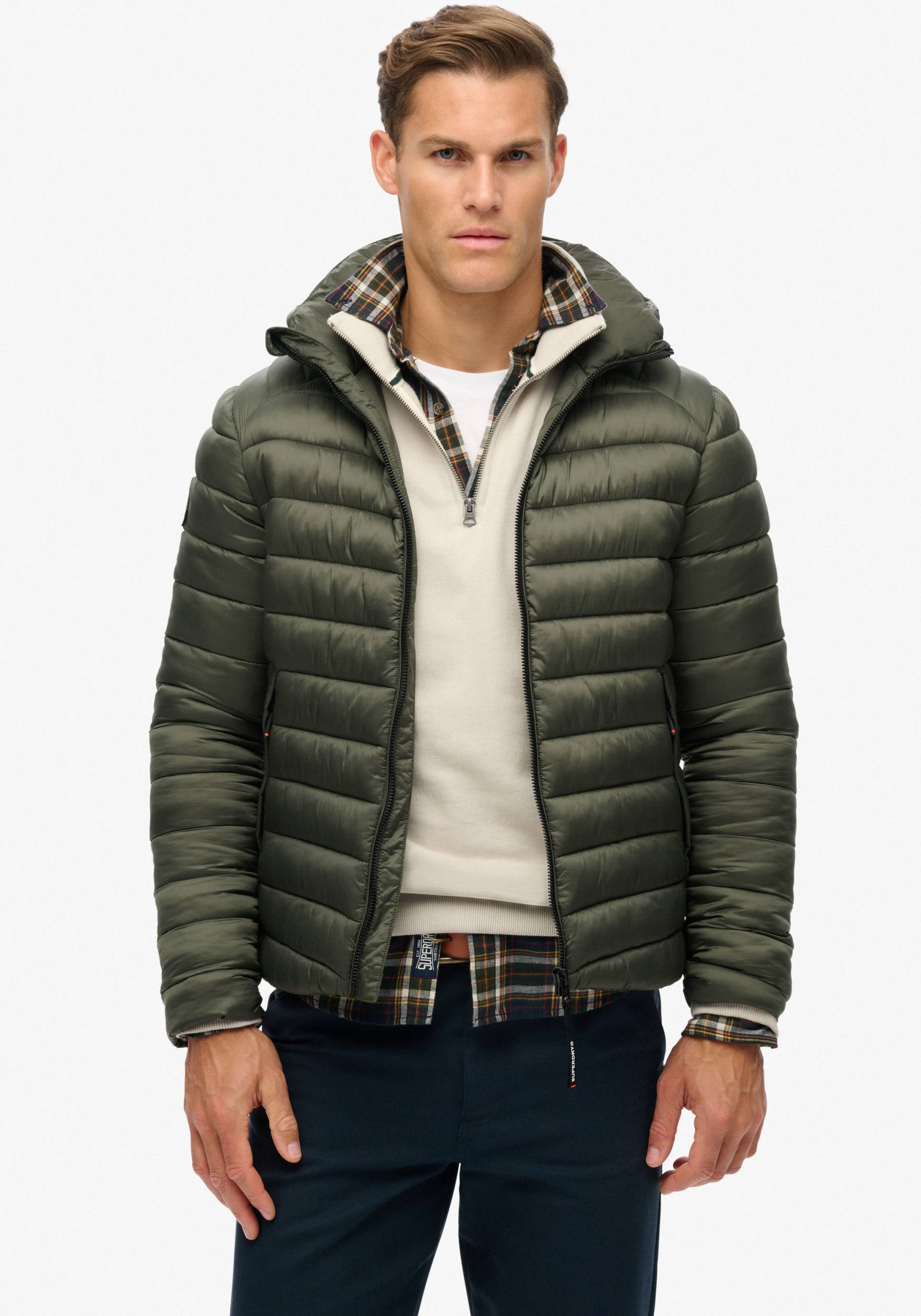 Superdry Steppjacke »HOODED FUJI SPORT PADDED JKT«, mit Kapuze von Superdry