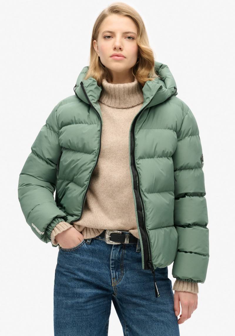 Superdry Steppjacke »HOODED SPORTS PUFFER JACKET«, ohne Kapuze von Superdry