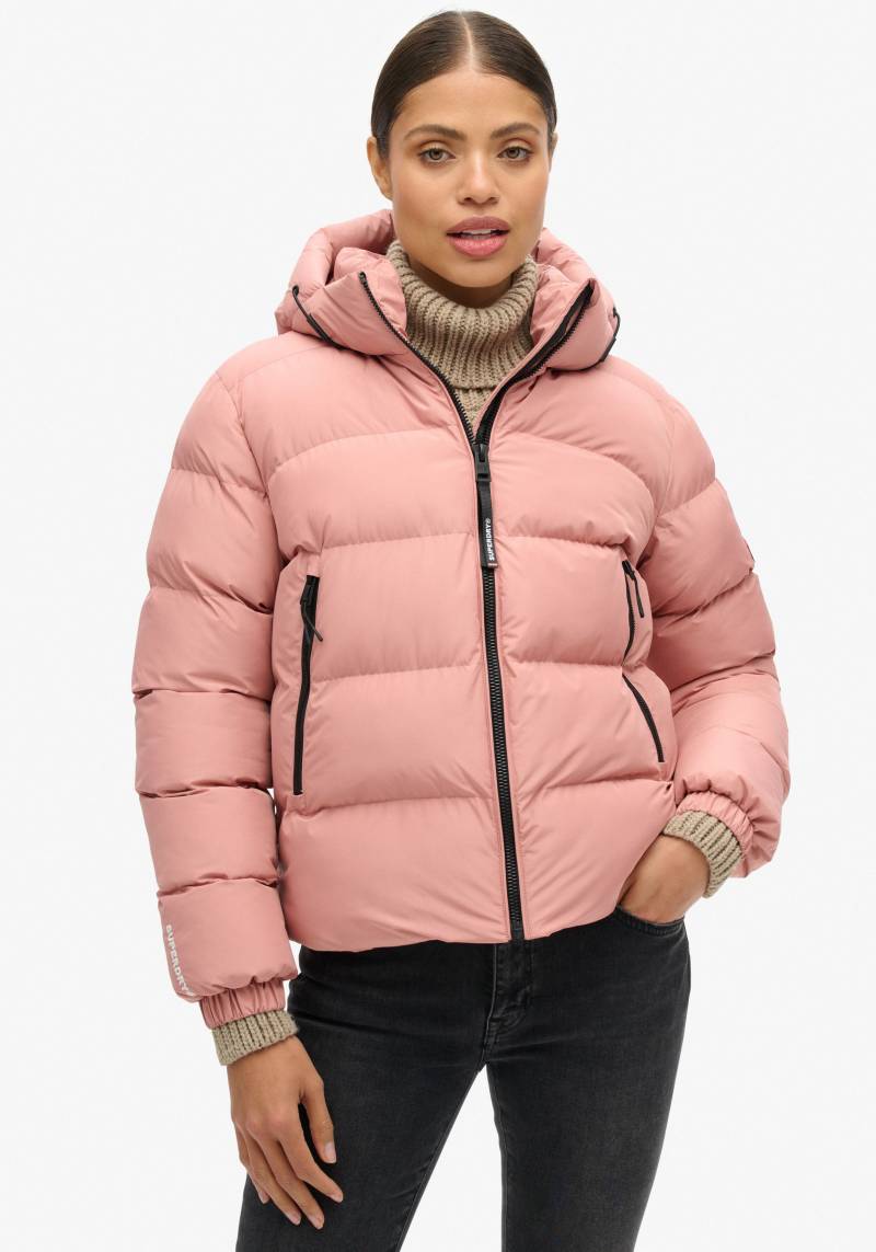 Superdry Steppjacke »HOODED SPORTS PUFFER JACKET«, ohne Kapuze von Superdry