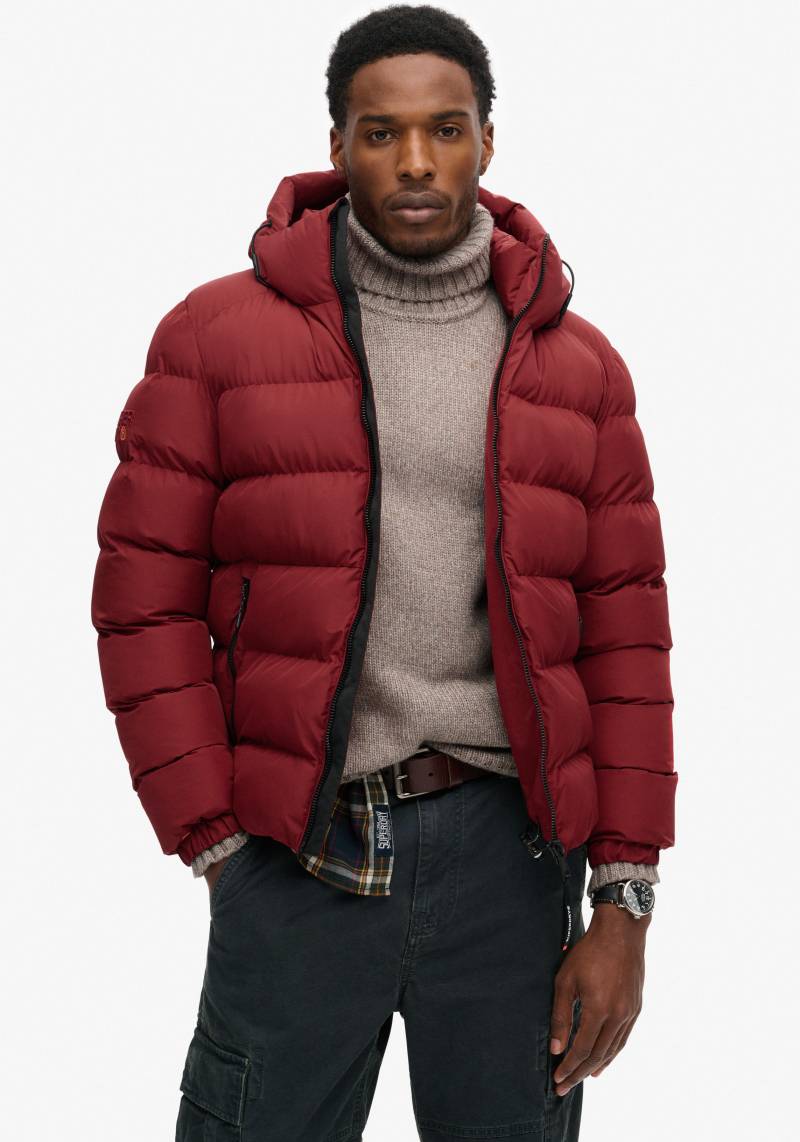 Superdry Steppjacke »HOODED SPORTS PUFFER JACKET«, mit Kapuze von Superdry