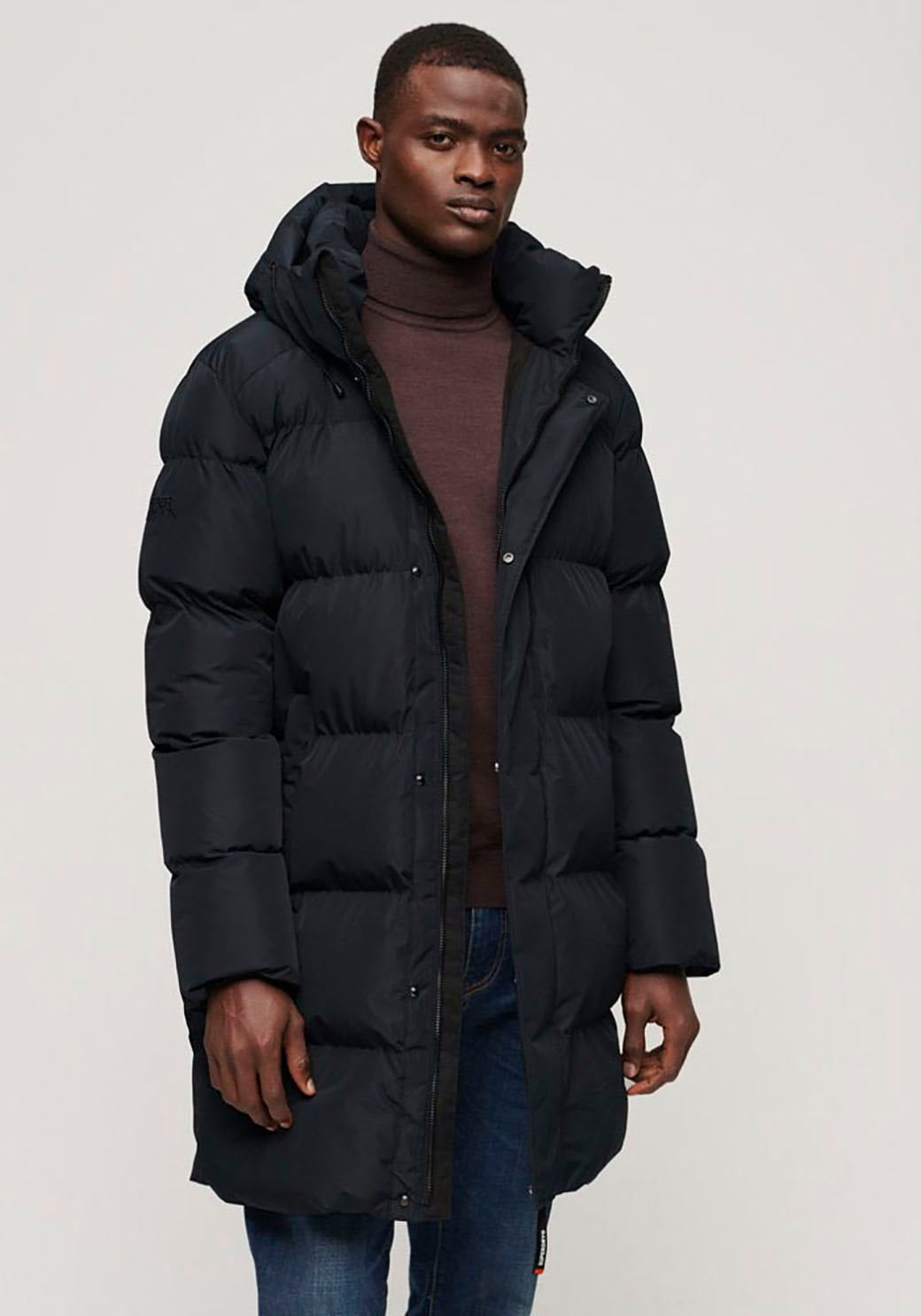 Superdry Steppjacke »HOODED SPORTS PUFFER MID JKT«, mit Kapuze Superdry Steppjacke »HOODED SPORTS PUFFER MID JKT«, mit Kapuze von Superdry