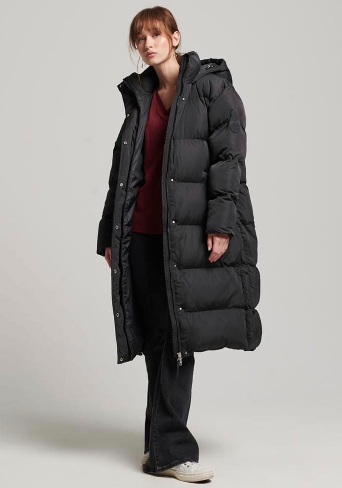 Superdry Steppmantel »LONGLINE HOODED PUFFER COAT« von Superdry