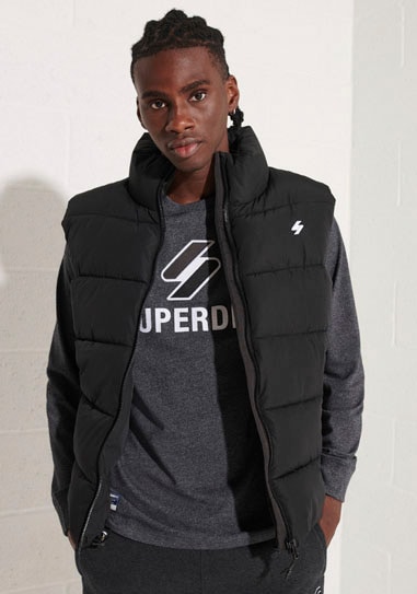 Superdry Steppweste »SPORTS PUFFER GILET« von Superdry