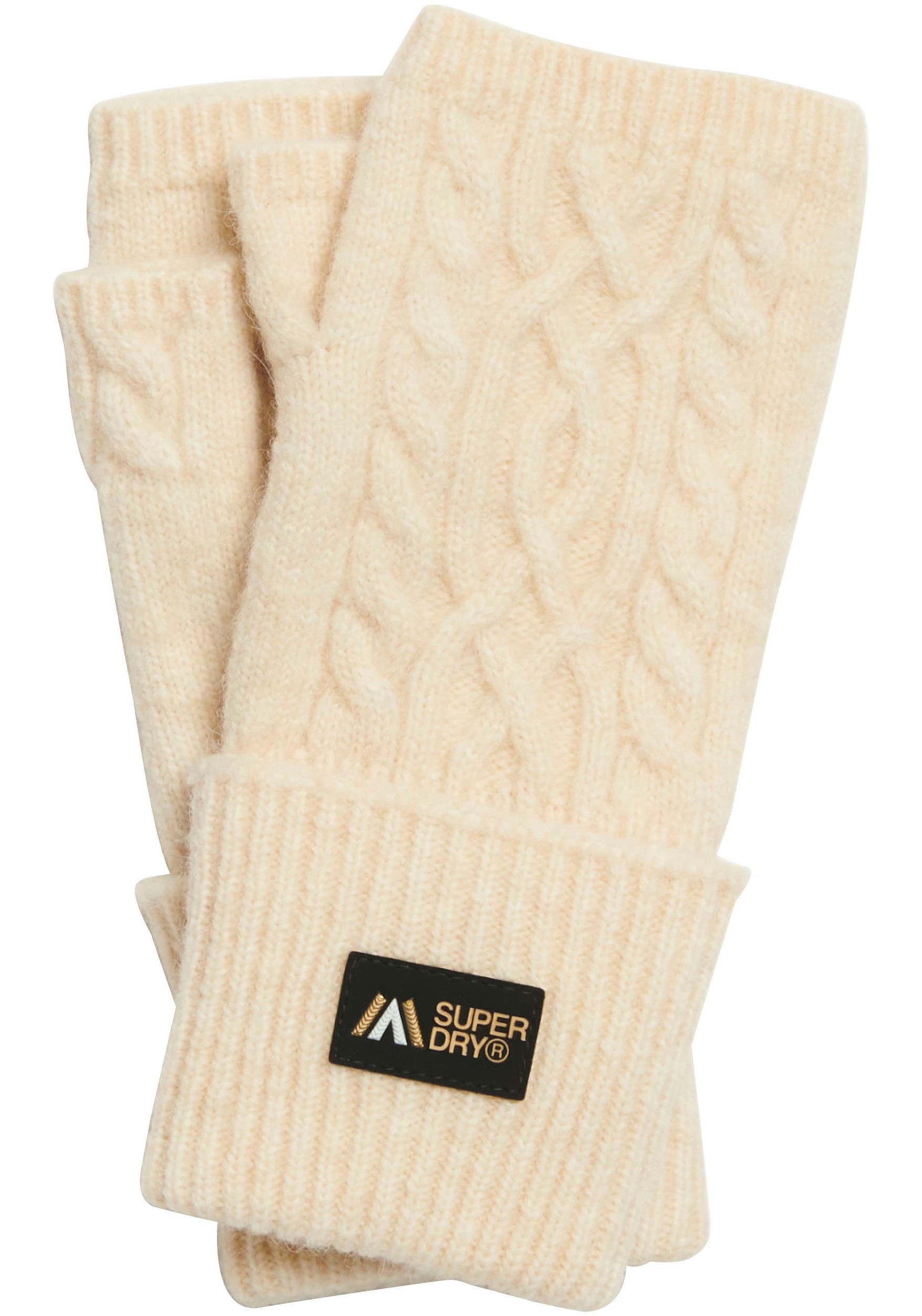 Superdry Strickhandschuhe »CABLE LUXE HANDWARMERS« von Superdry