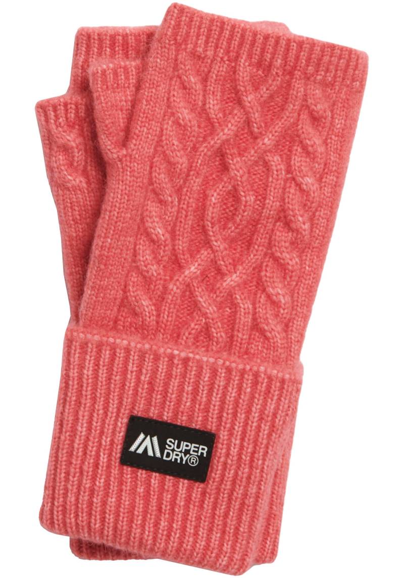 Superdry Strickhandschuhe »CABLE LUXE HANDWARMERS« von Superdry