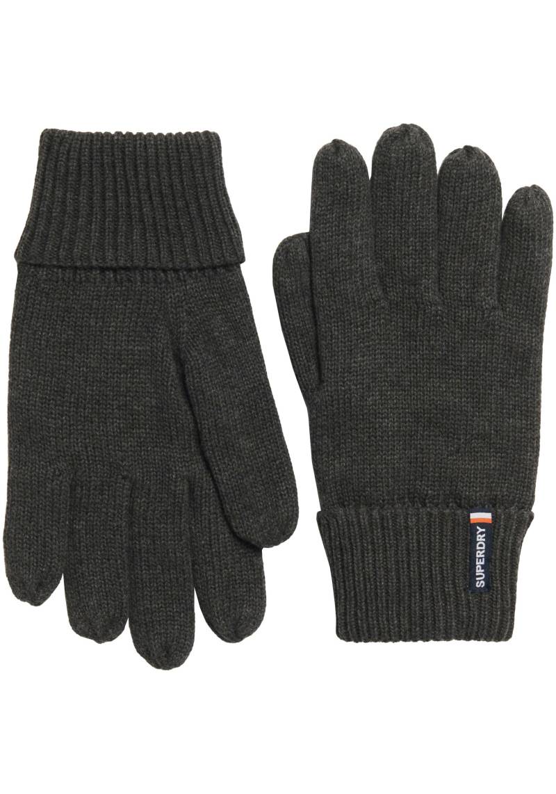 Superdry Strickhandschuhe »ESSENTIAL LOGO KNITTED GLOVES« von Superdry