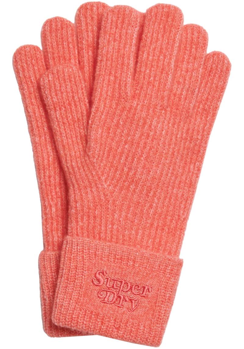 Superdry Strickhandschuhe »SOFT RIB KNIT GLOVES« von Superdry