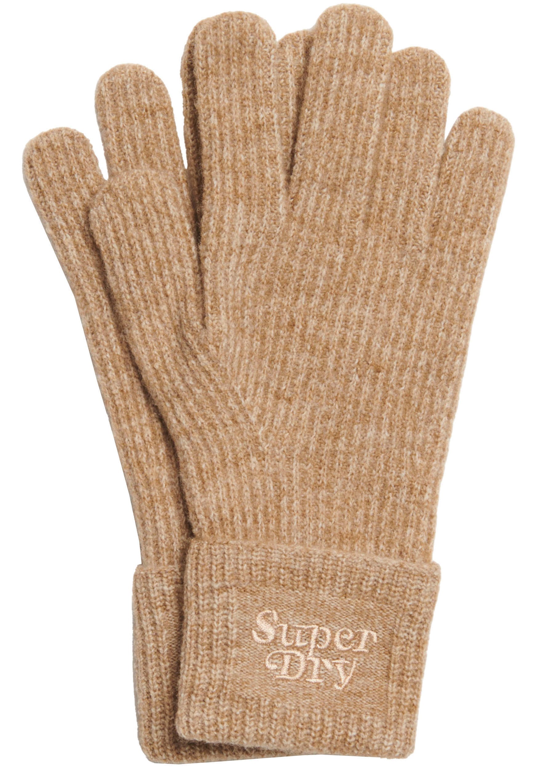 Superdry Strickhandschuhe »SOFT RIB KNIT GLOVES« von Superdry