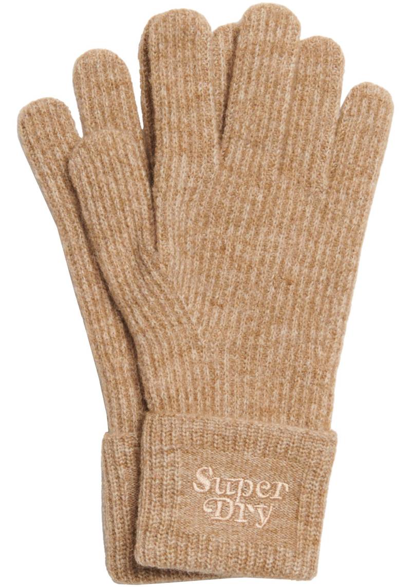 Superdry Strickhandschuhe »SOFT RIB KNIT GLOVES« von Superdry