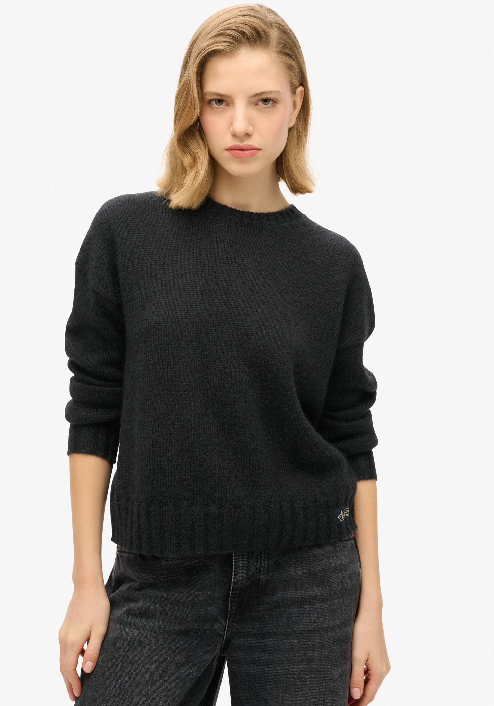 Superdry Strickpullover »ESSENTIAL CREW NECK JUMPER« Superdry Strickpullover »ESSENTIAL CREW NECK JUMPER« von Superdry