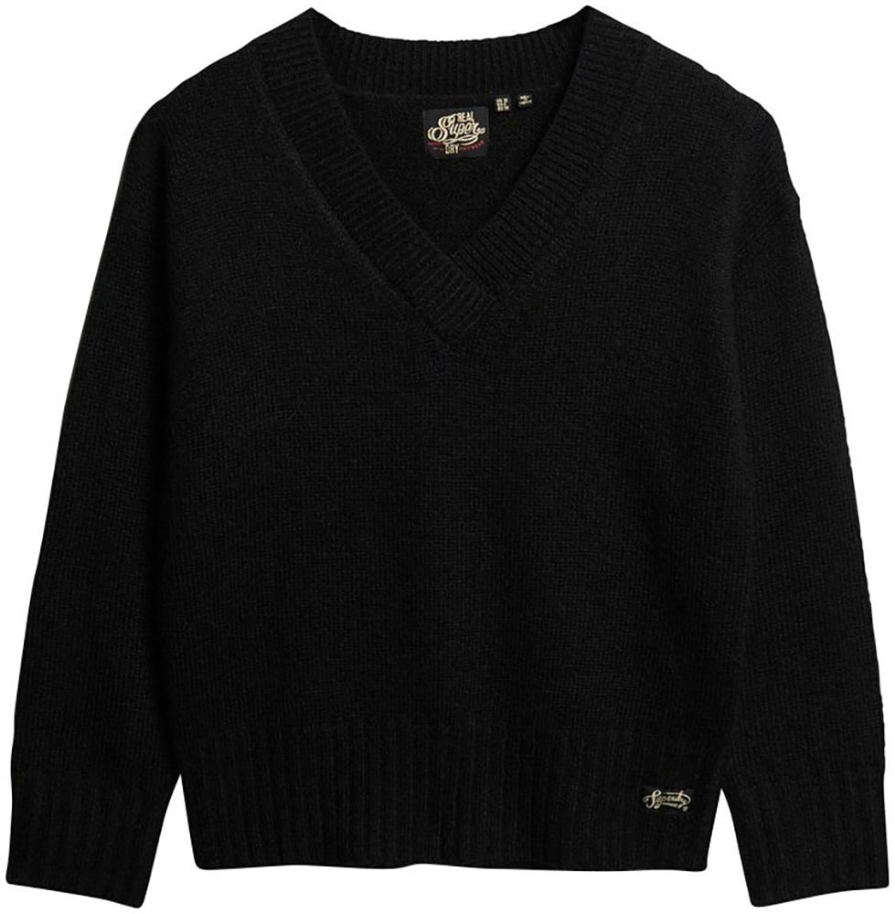 Superdry Strickpullover »ESSENTIAL V NECK JUMPER« Superdry Strickpullover »ESSENTIAL V NECK JUMPER« von Superdry