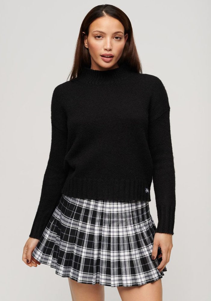Superdry Strickpullover »Essential Mock Neck Jumper« Superdry Strickpullover »Essential Mock Neck Jumper« von Superdry
