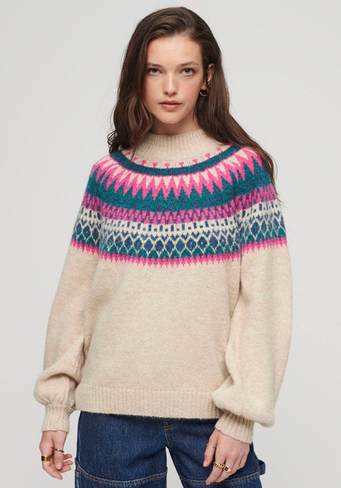 Superdry Strickpullover »SLOUCHY PATTERN KNIT« von Superdry