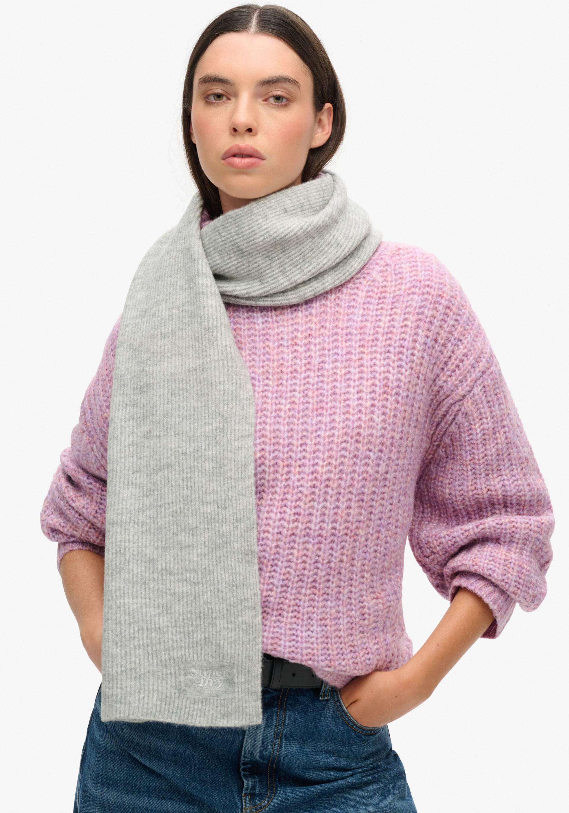 Superdry Strickschal »SOFT RIB KNIT SCARF« von Superdry