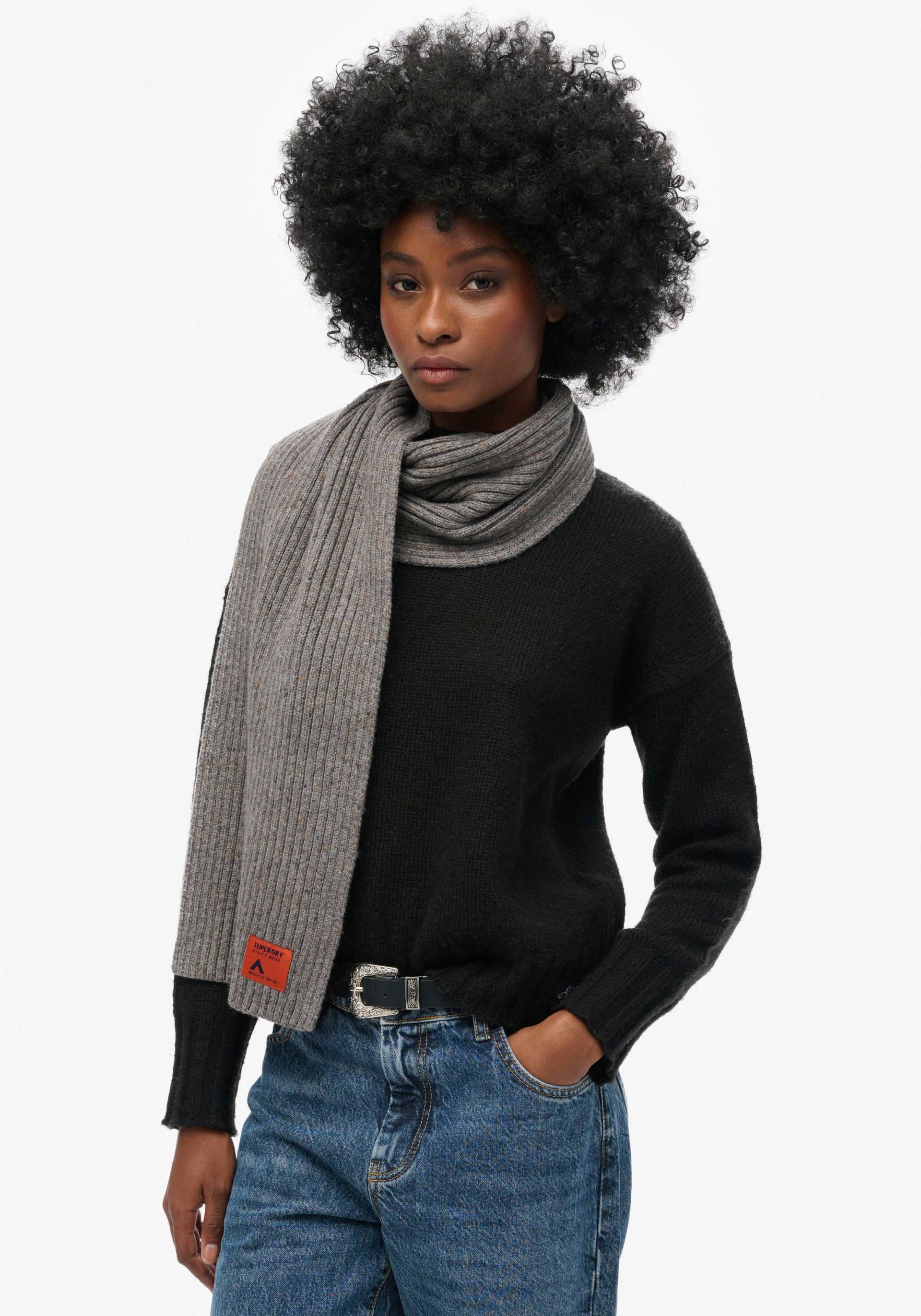 Superdry Strickschal »WORKWEAR NEP KNITTED SCARF« von Superdry