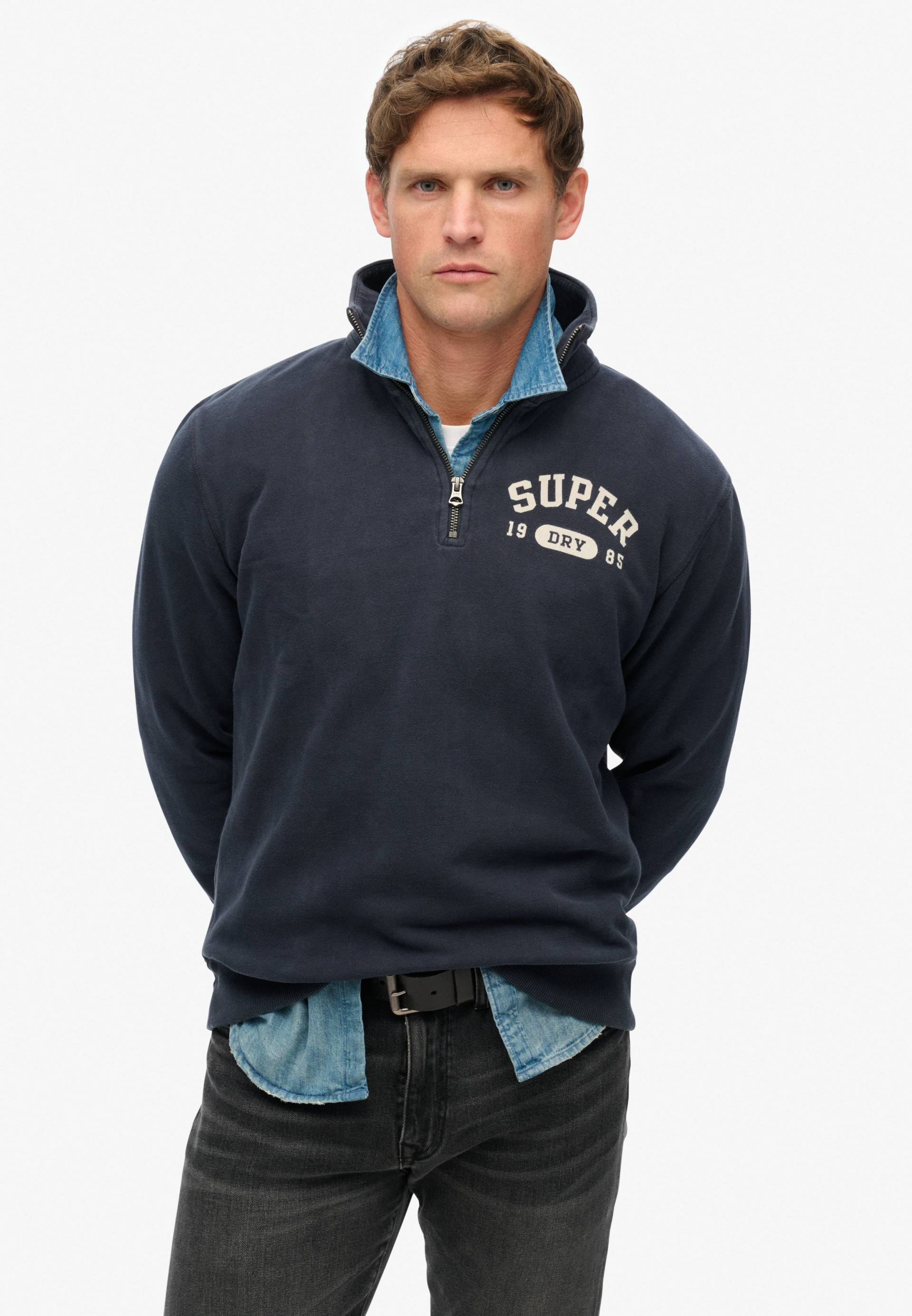 Superdry Sweatshirt »ATHLETIC ESS HALF ZIP« von Superdry