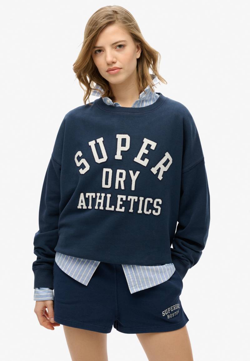 Superdry Sweatshirt »Ath Ess Relaxed Applique Crew« von Superdry