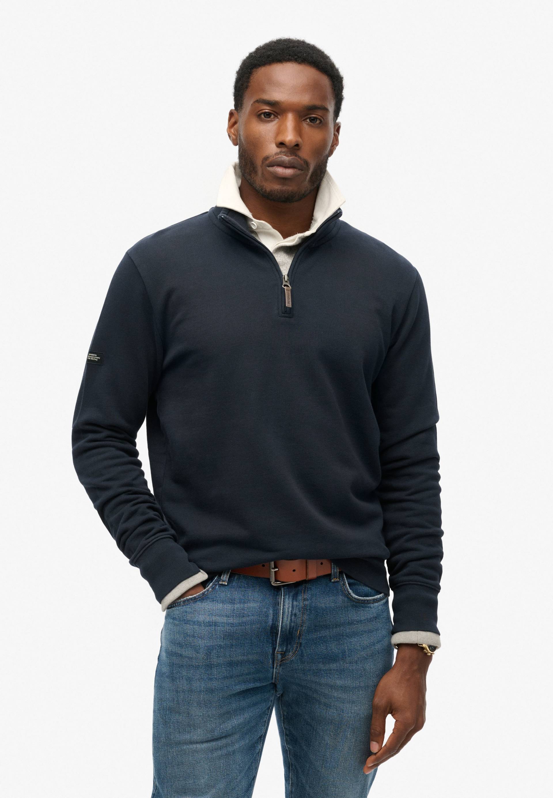 Superdry Sweatshirt »CORE LOGO HENLEY« von Superdry