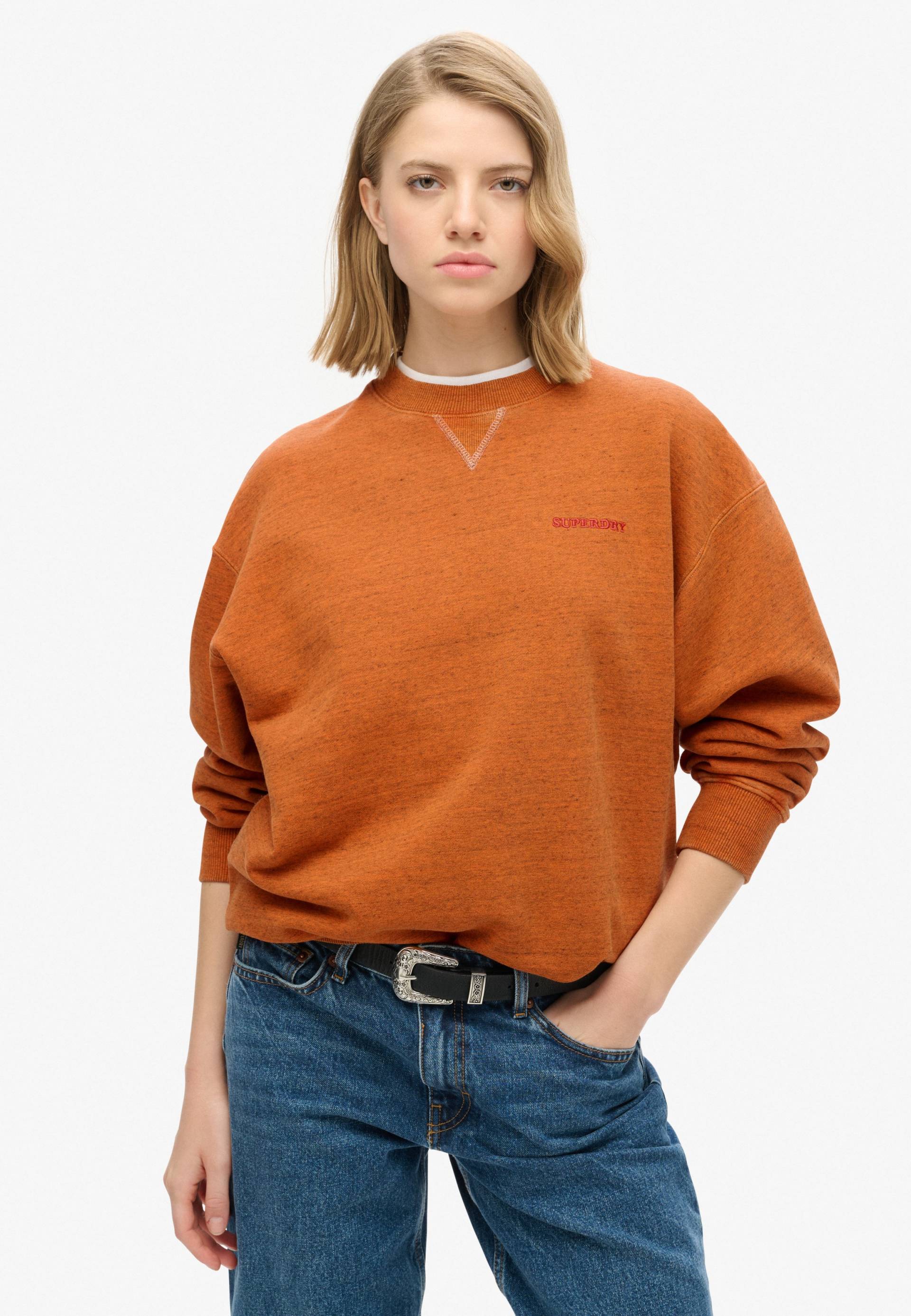 Superdry Sweatshirt »ESSENTIAL LOGO OVERDYED SWEAT« Superdry Sweatshirt »ESSENTIAL LOGO OVERDYED SWEAT« von Superdry