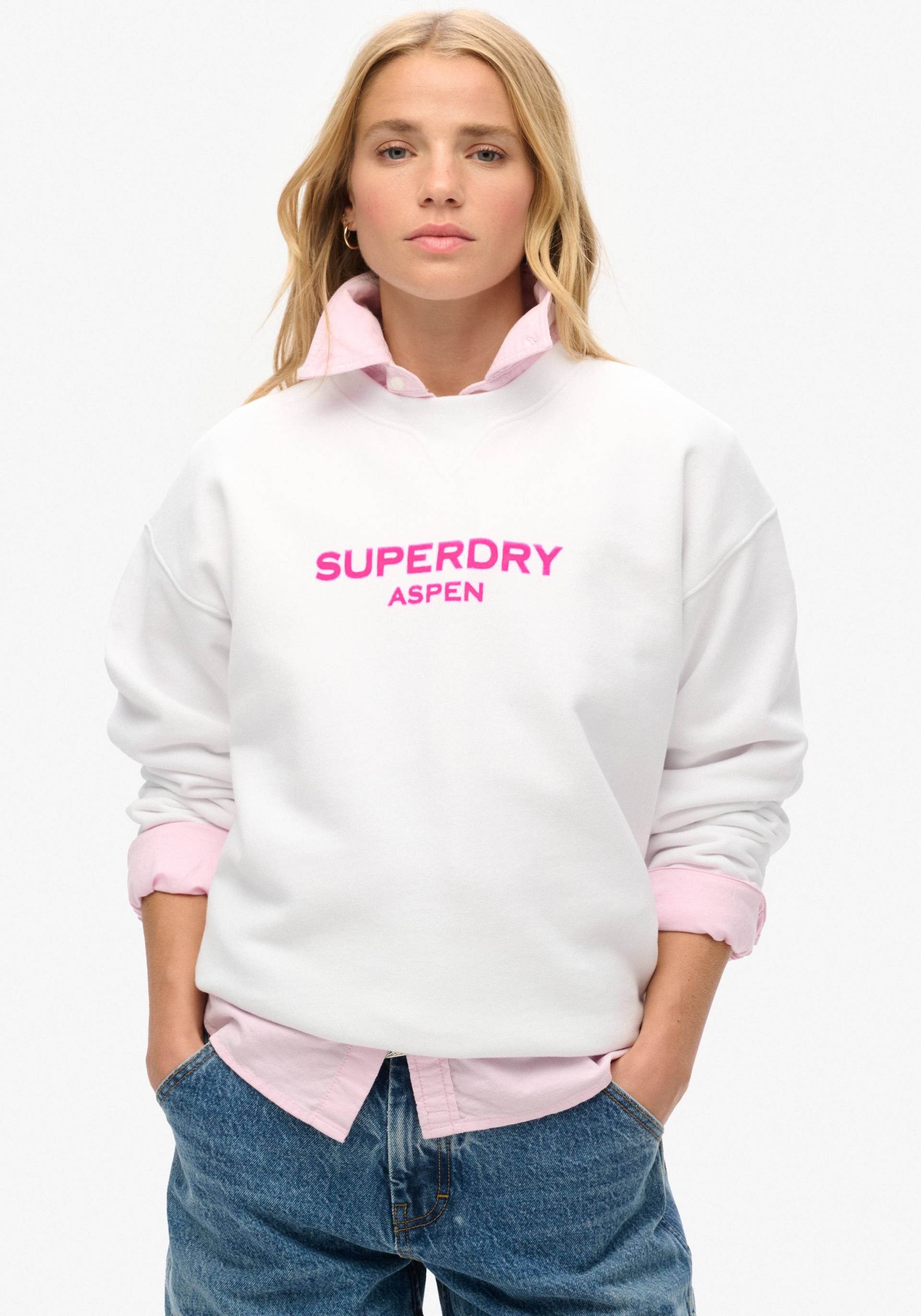 Superdry Sweatshirt »SPORT LUXE LOOSE CREW SWEAT« Superdry Sweatshirt »SPORT LUXE LOOSE CREW SWEAT« von Superdry