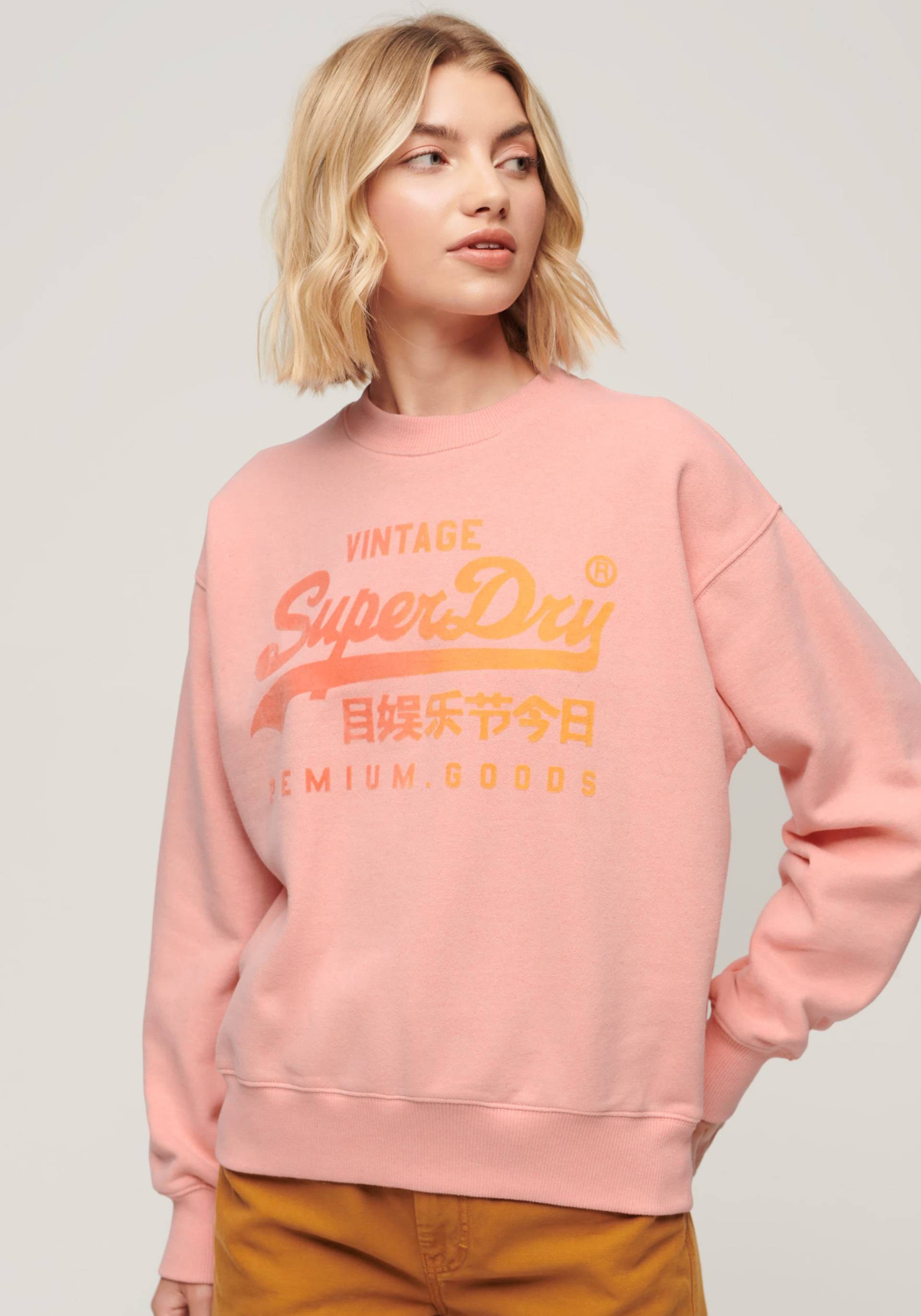 Superdry Sweatshirt »TONAL VL LOOSE SWEATSHIRT« von Superdry