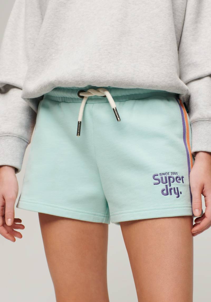 Superdry Sweatshorts »RAINBOW SIDE STRIPE LOGO SHORT« von Superdry