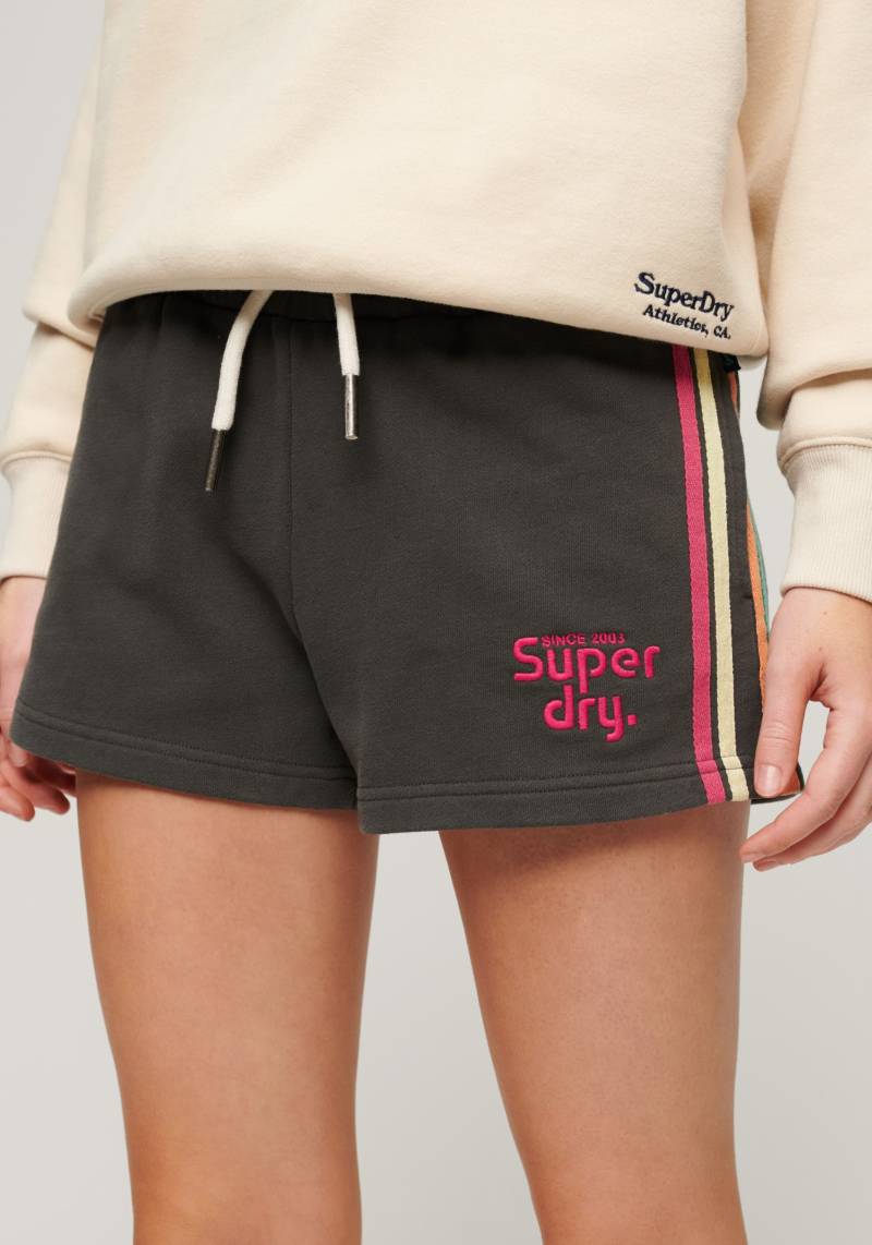 Superdry Sweatshorts »RAINBOW SIDE STRIPE LOGO SHORT« von Superdry