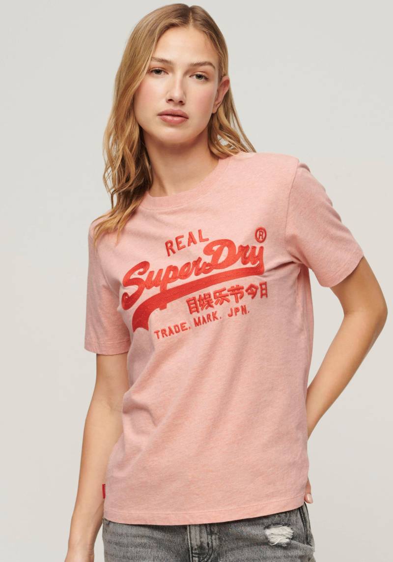 Superdry T-Shirt »EMBROIDERED VL RELAXED T SHIRT« von Superdry