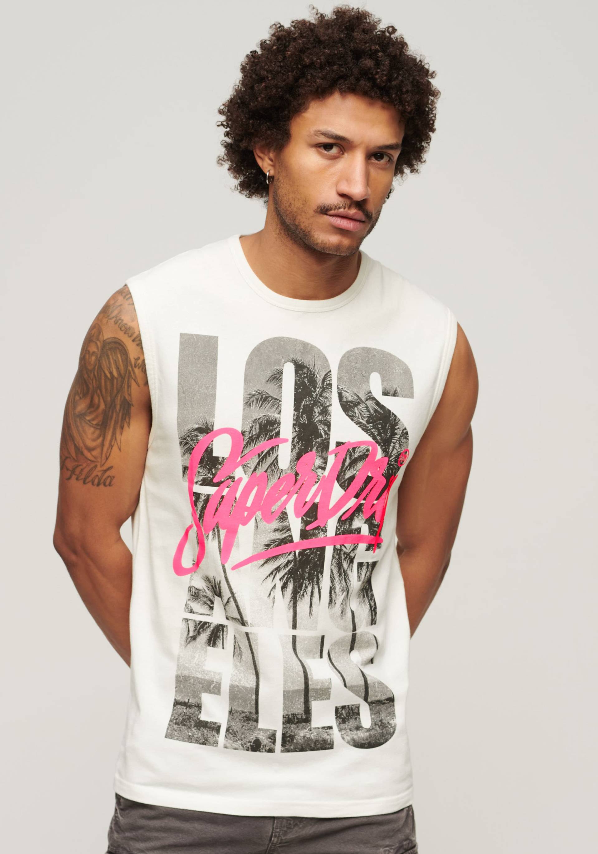 Superdry Tanktop »PHOTOGRAPHIC LOGO TANK« von Superdry