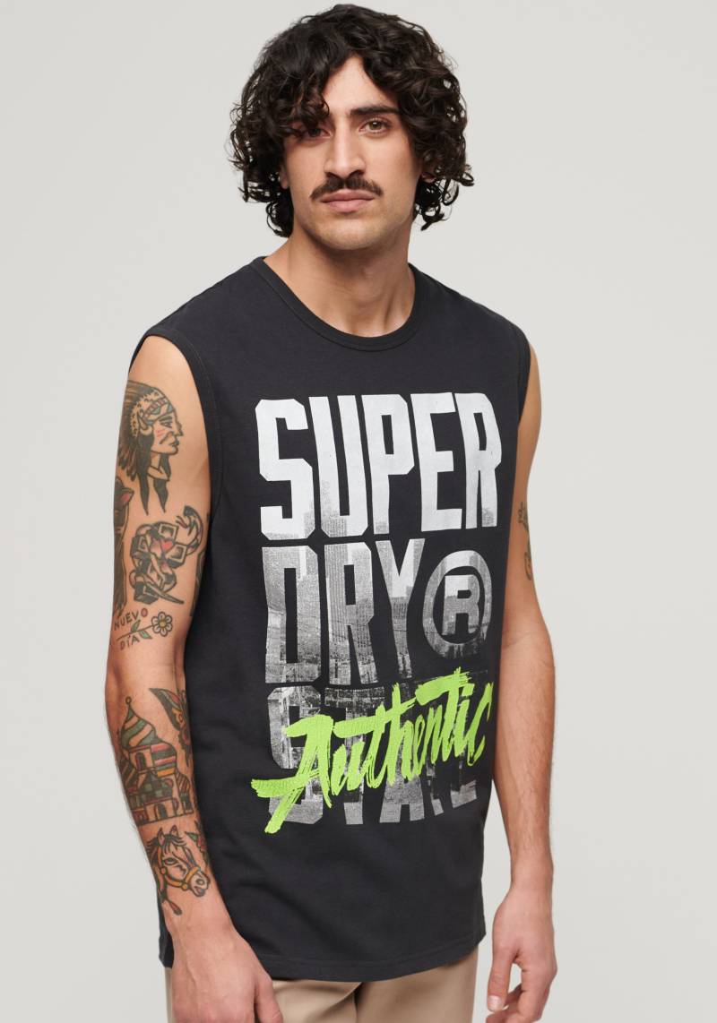 Superdry Tanktop »PHOTOGRAPHIC LOGO TANK« von Superdry