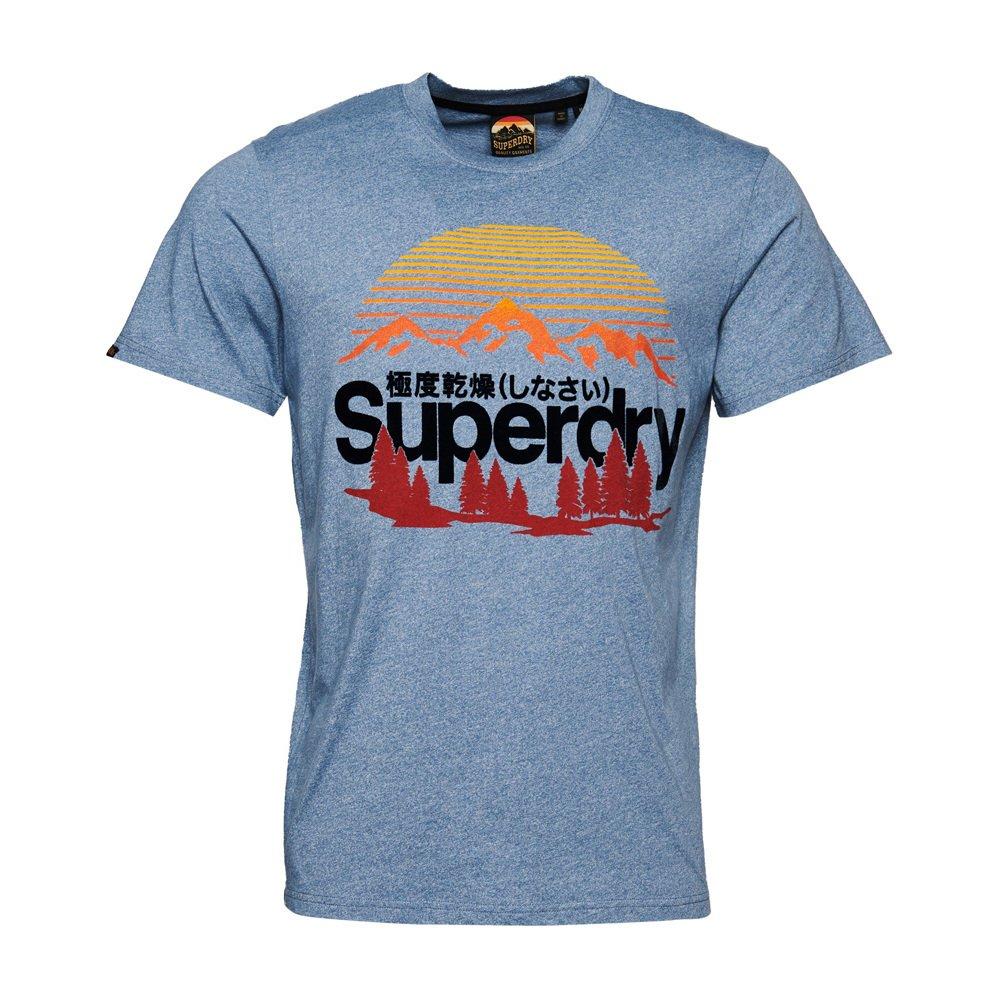 T-shirt Core Logo Great Outdoors Herren  S von Superdry