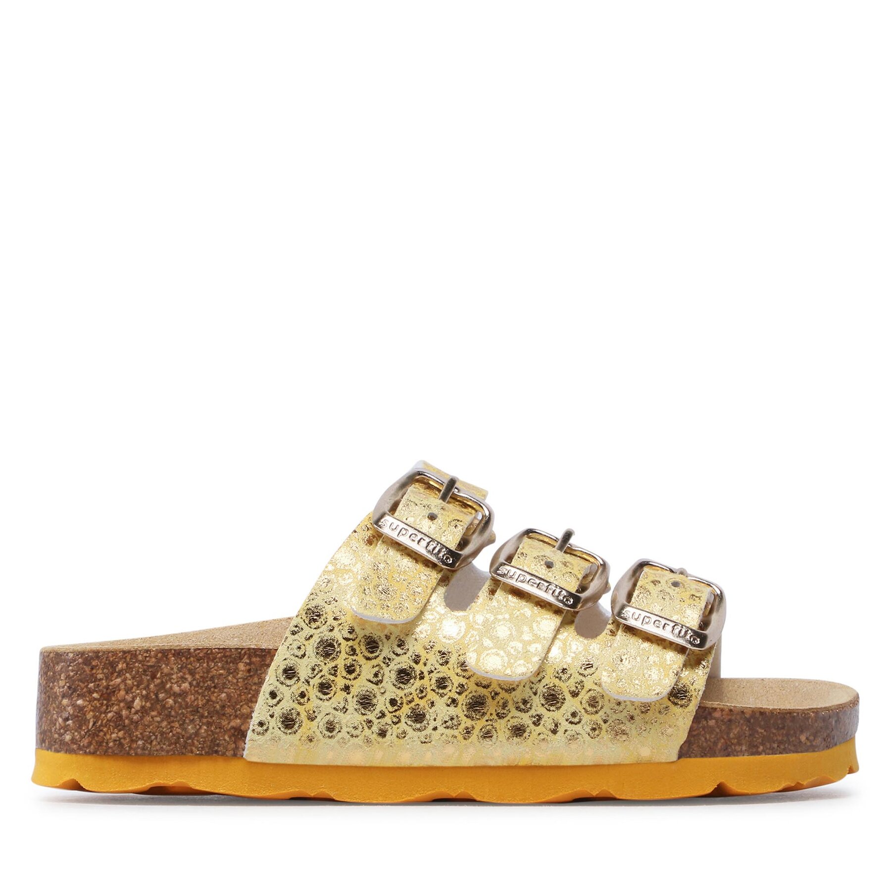 Pantoletten Superfit 1-800113-6040 M Goldfarben Pantoletten Superfit 1-800113-6040 M Goldfarben von Superfit