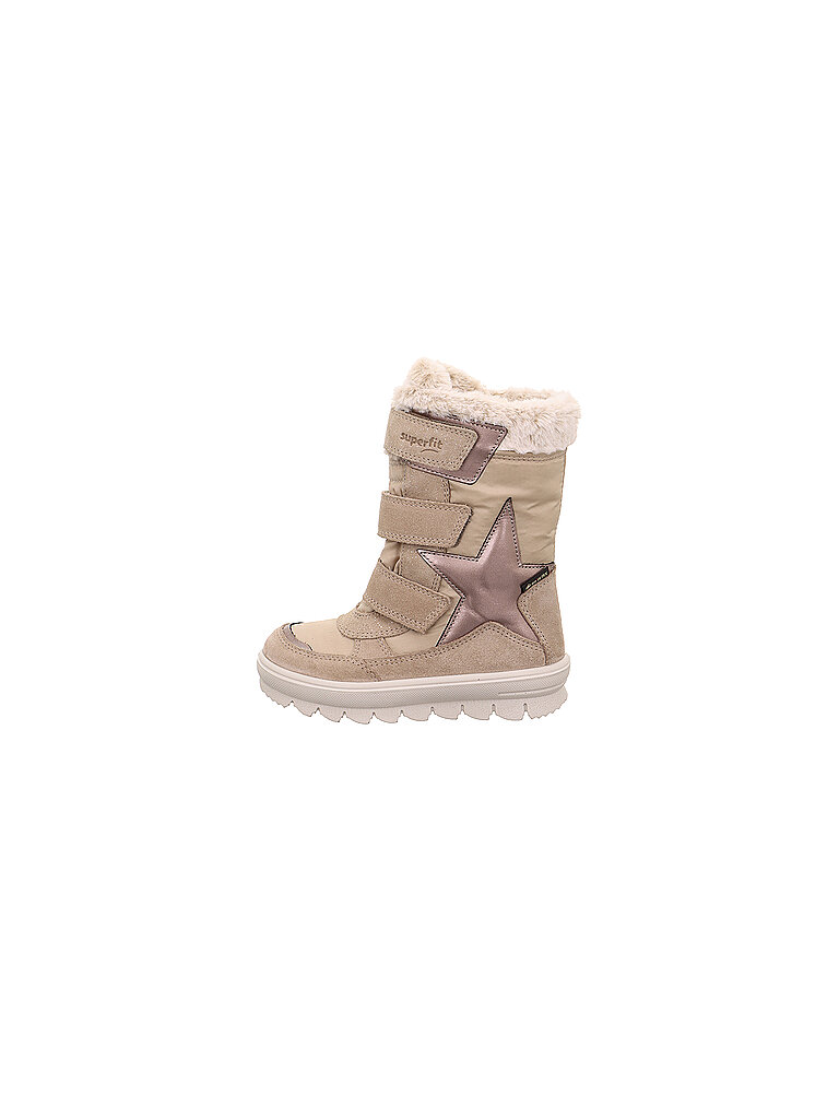 SUPERFIT Mädchen Stiefel beige | 25 von Superfit