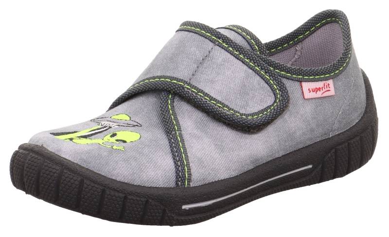 Superfit Hausschuh »BILL WMS: Mittel«, Klettschuh, Kindergarten Schuh mit coolem Motiv von Superfit